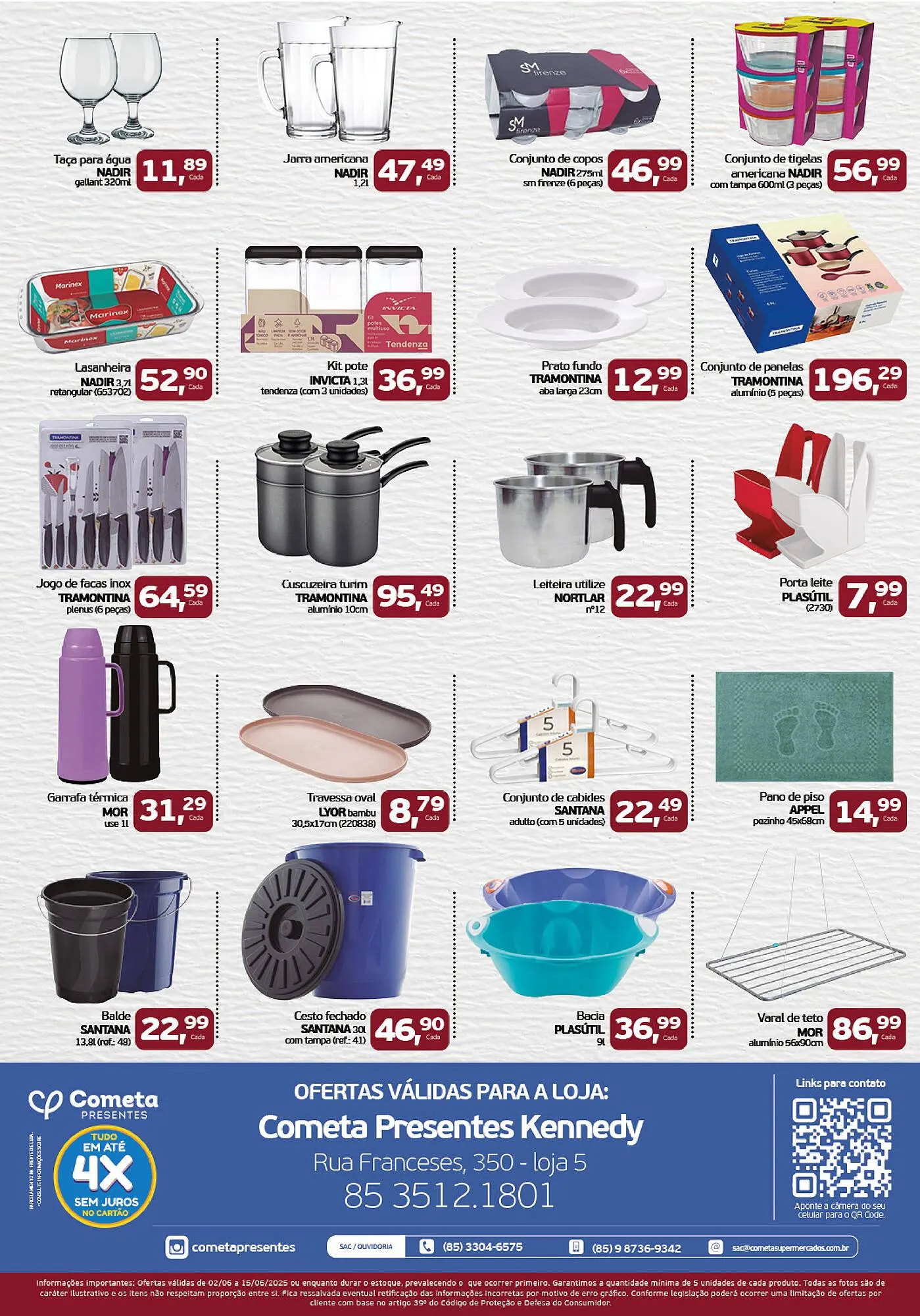 Encarte de Catálogo Cometa Supermercados 2 de junho até 15 de junho 2025 - Pagina 2