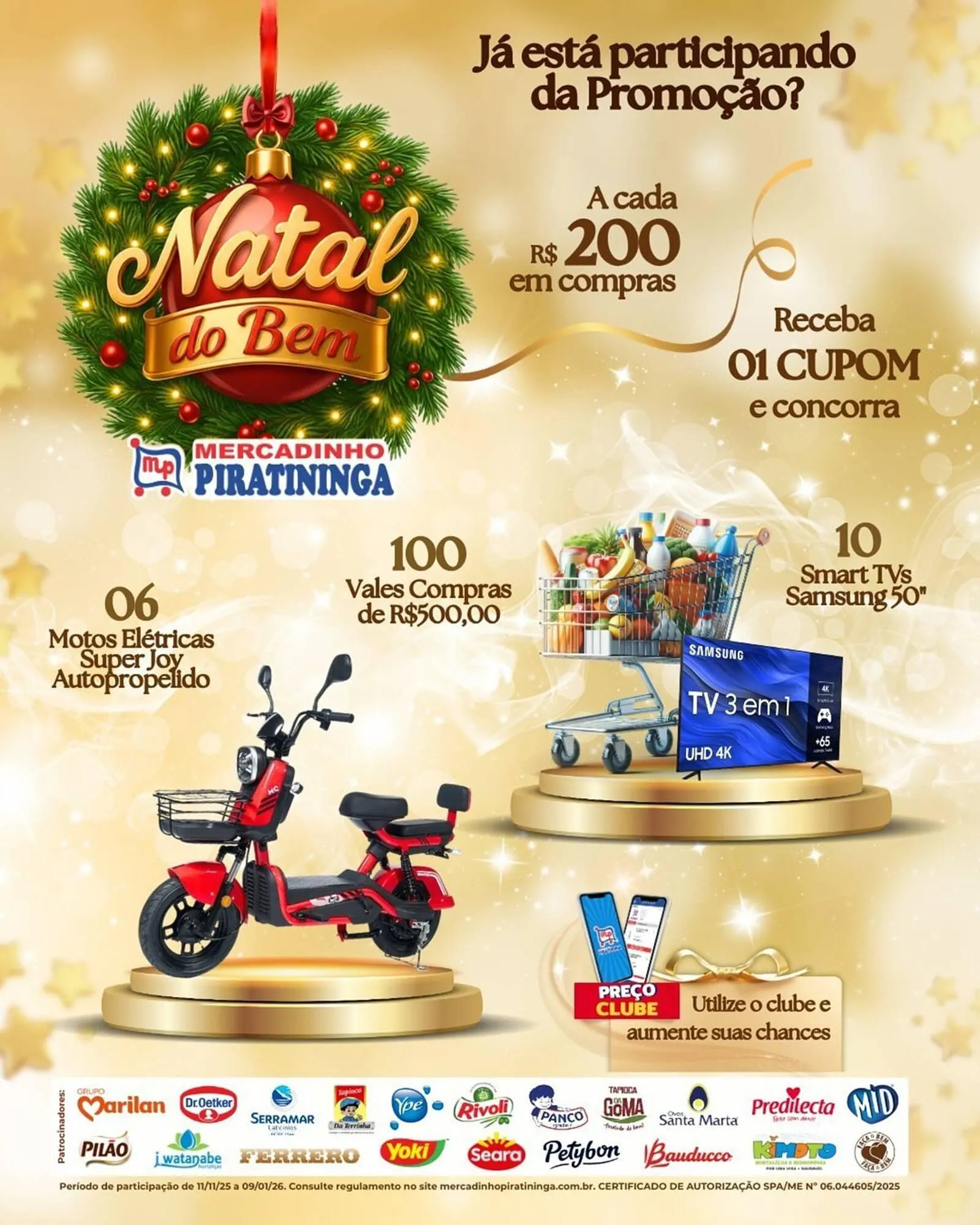 Encarte de Catálogo Mercadinho Piratininga 12 de dezembro até 17 de dezembro 2025 - Pagina 7