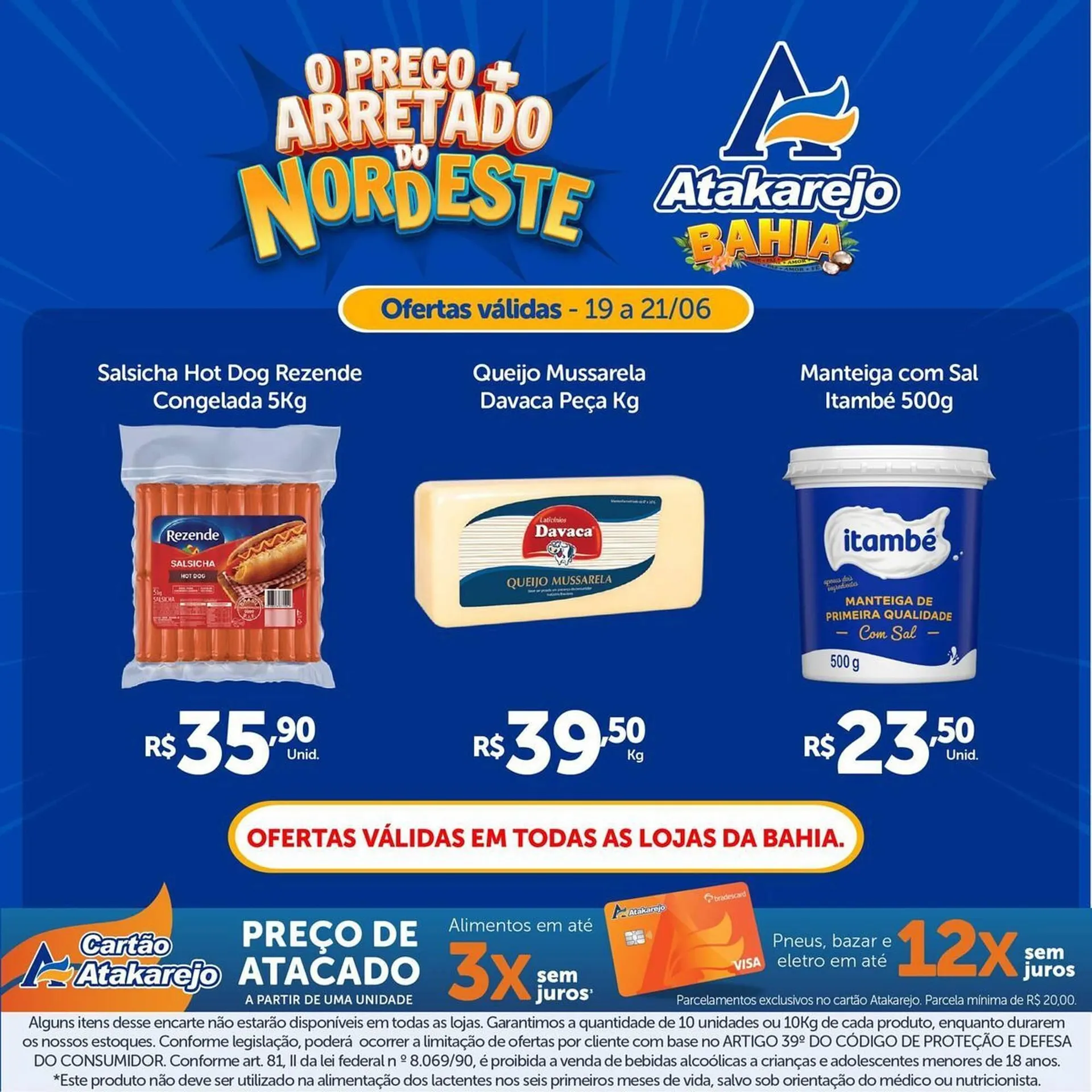 Encarte de Catálogo Atakarejo 19 de junho até 21 de junho 2025 - Pagina 1