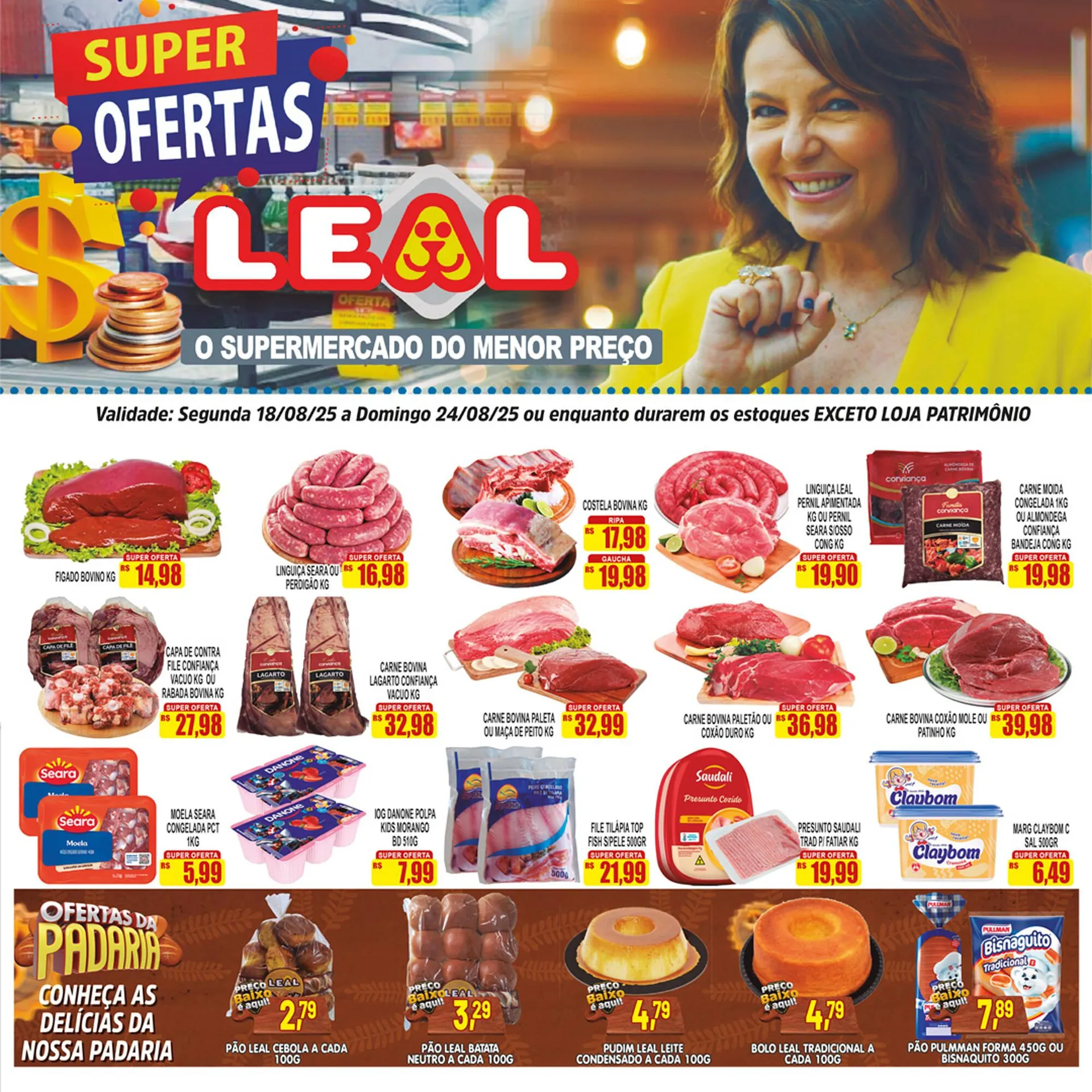 Encarte de Catálogo Supermercado leal 18 de agosto até 24 de agosto 2025 - Pagina 3