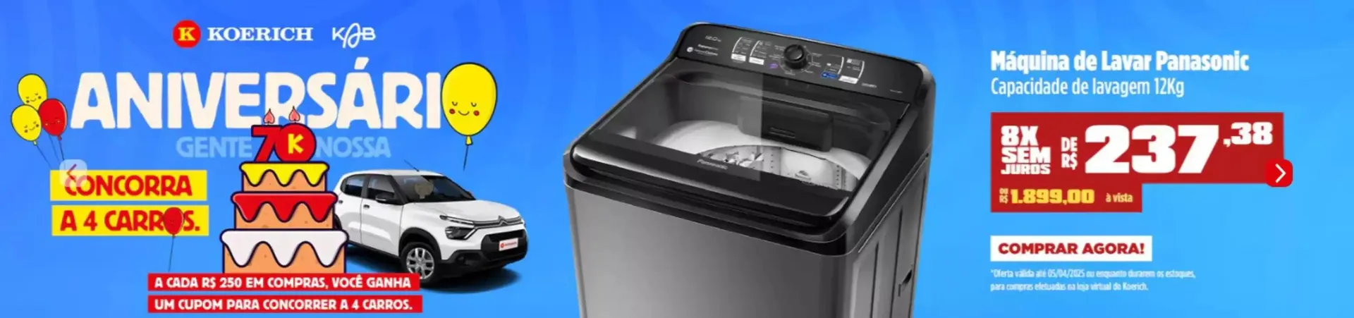 Encarte de Ofertas Lojas Koerich 4 de abril até 4 de maio 2025 - Pagina 5
