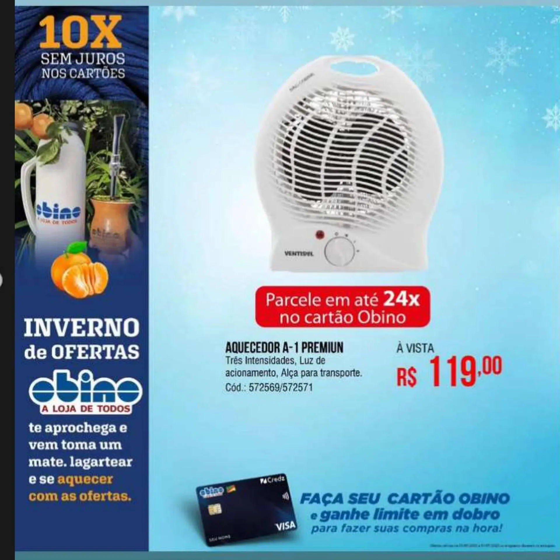 Encarte de Catálogo Lojas Obino 4 de julho até 11 de julho 2023 - Pagina 8