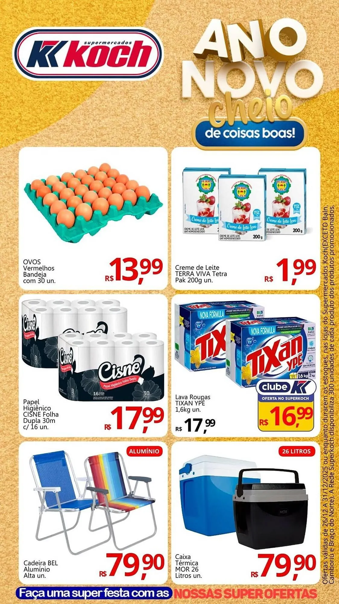 Encarte de Catálogo Supermercados Koch 26 de dezembro até 31 de dezembro 2025 - Pagina 1