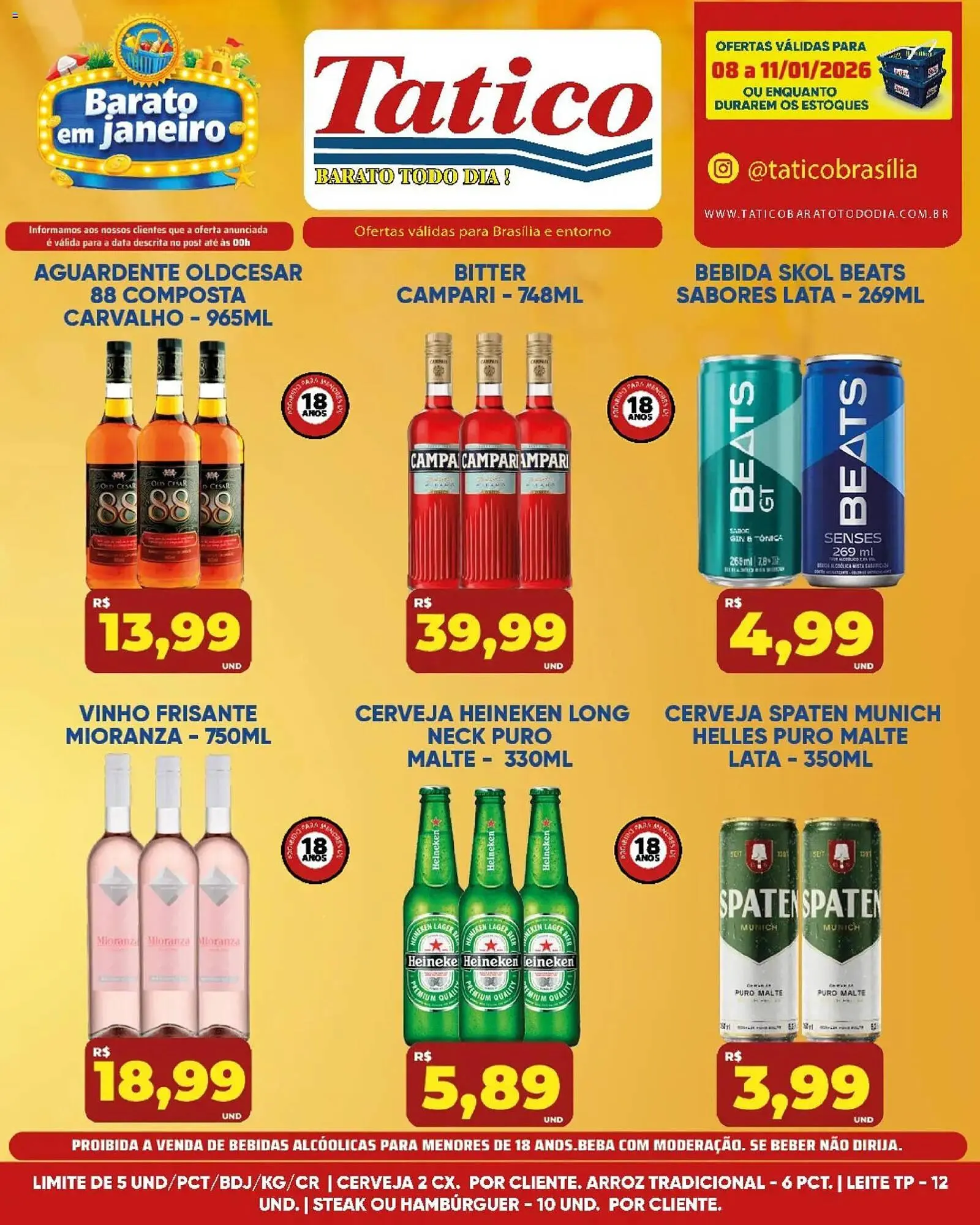 Encarte de Tabloide Tatico 8 de janeiro até 8 de janeiro 2026 - Pagina 20