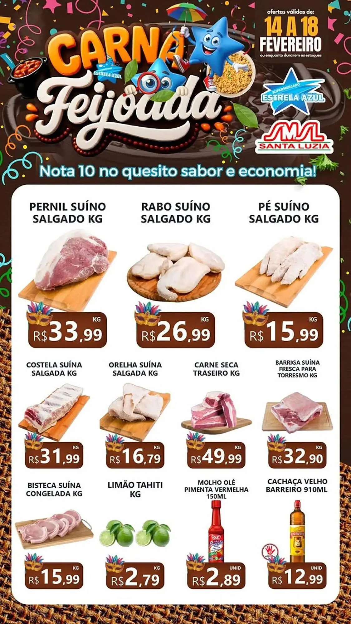 Folheto Supermercado Estrela Azul - 1