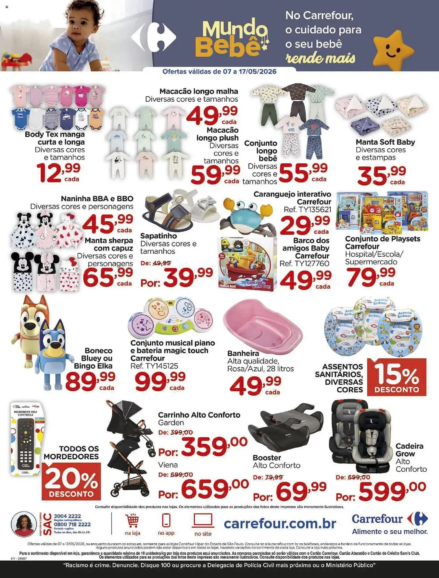 Encarte de Folheto Carrefour 7 de maio até 17 de maio 2026 - Pagina 8