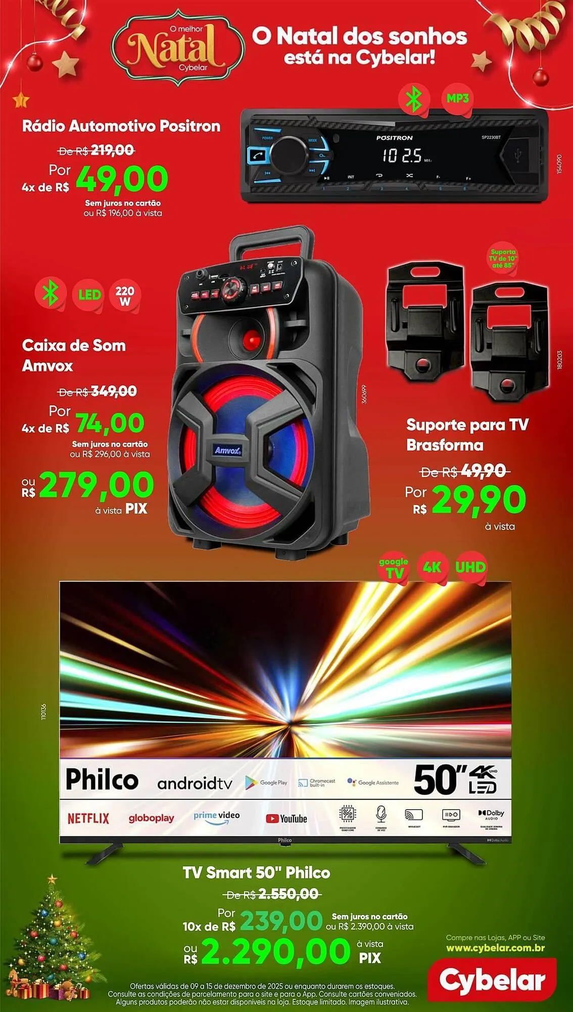 Encarte de Catálogo Cybelar 11 de dezembro até 15 de dezembro 2025 - Pagina 4