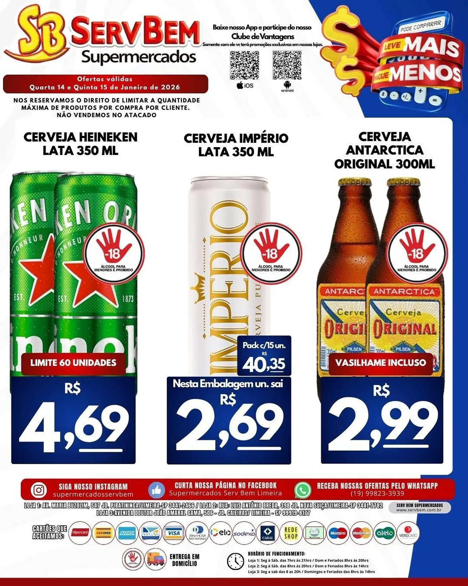 Encarte de Catálogo ServBem 14 de janeiro até 15 de janeiro 2026 - Pagina 1