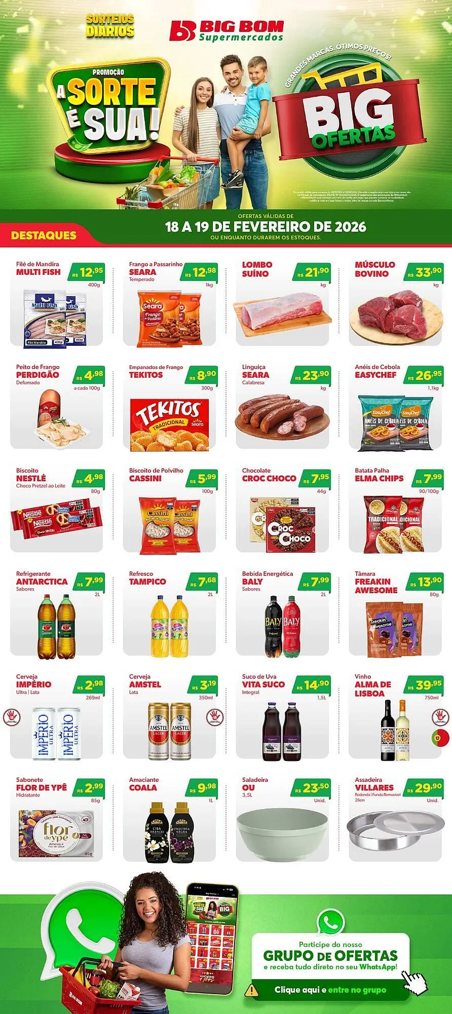 Catálogo Big Bom Supermercados - 1