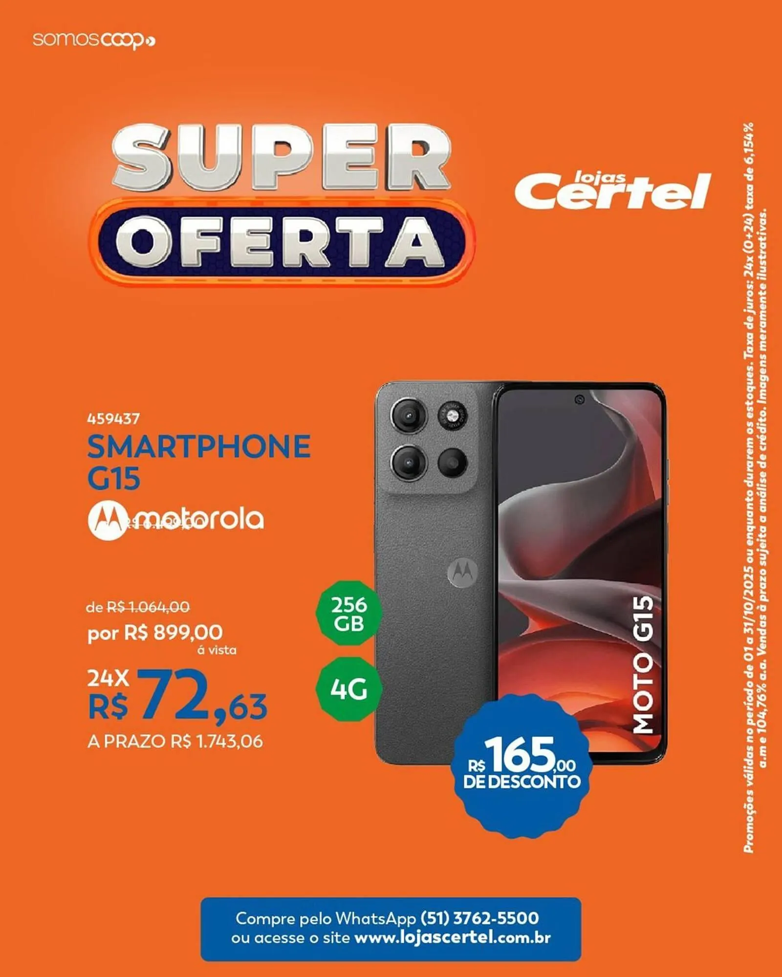 Encarte de Folheto Lojas Certel 15 de outubro até 31 de outubro 2025 - Pagina 5