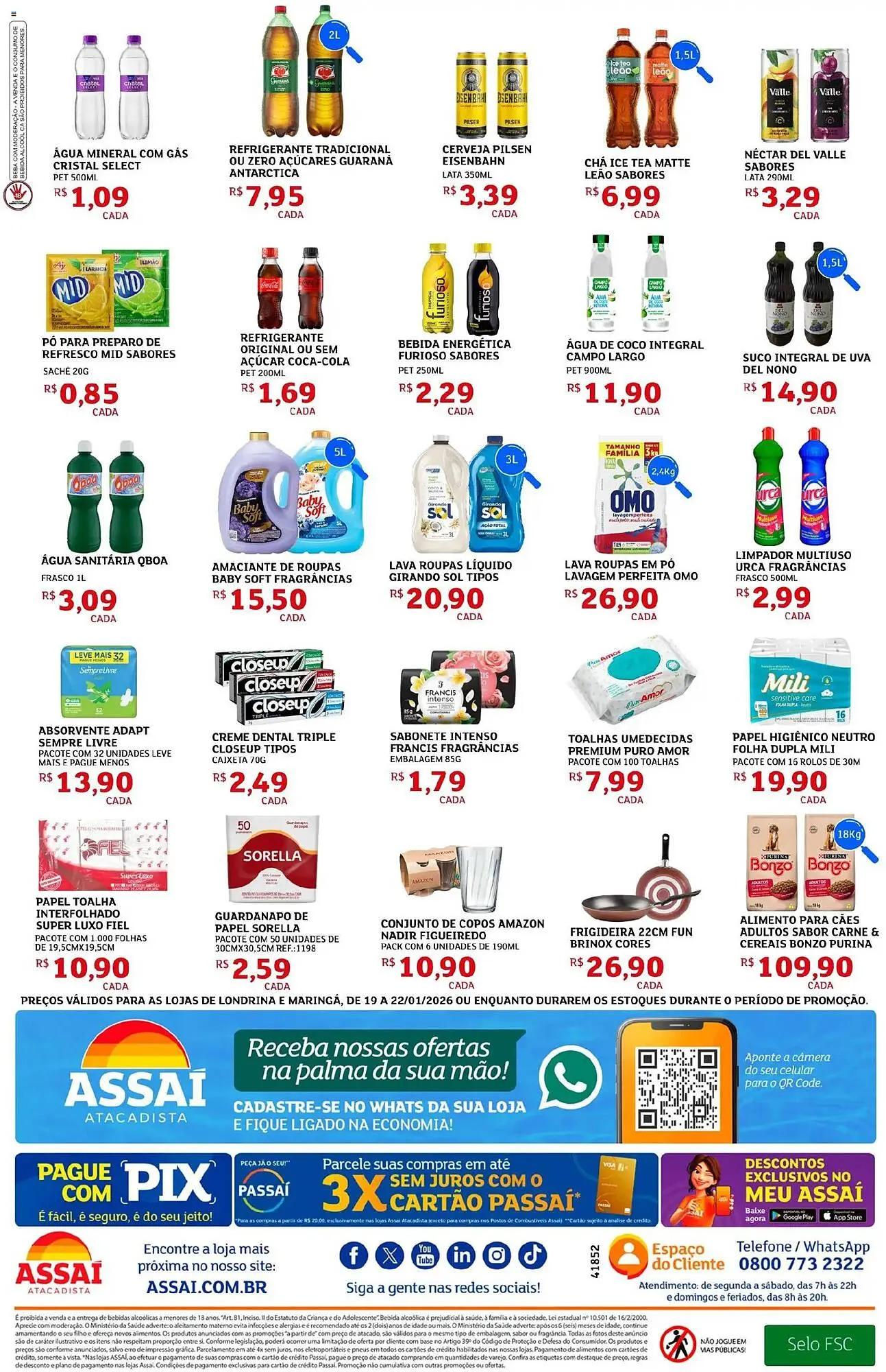 Encarte de Encarte Assaí Atacadista 19 de janeiro até 22 de janeiro 2026 - Pagina 2