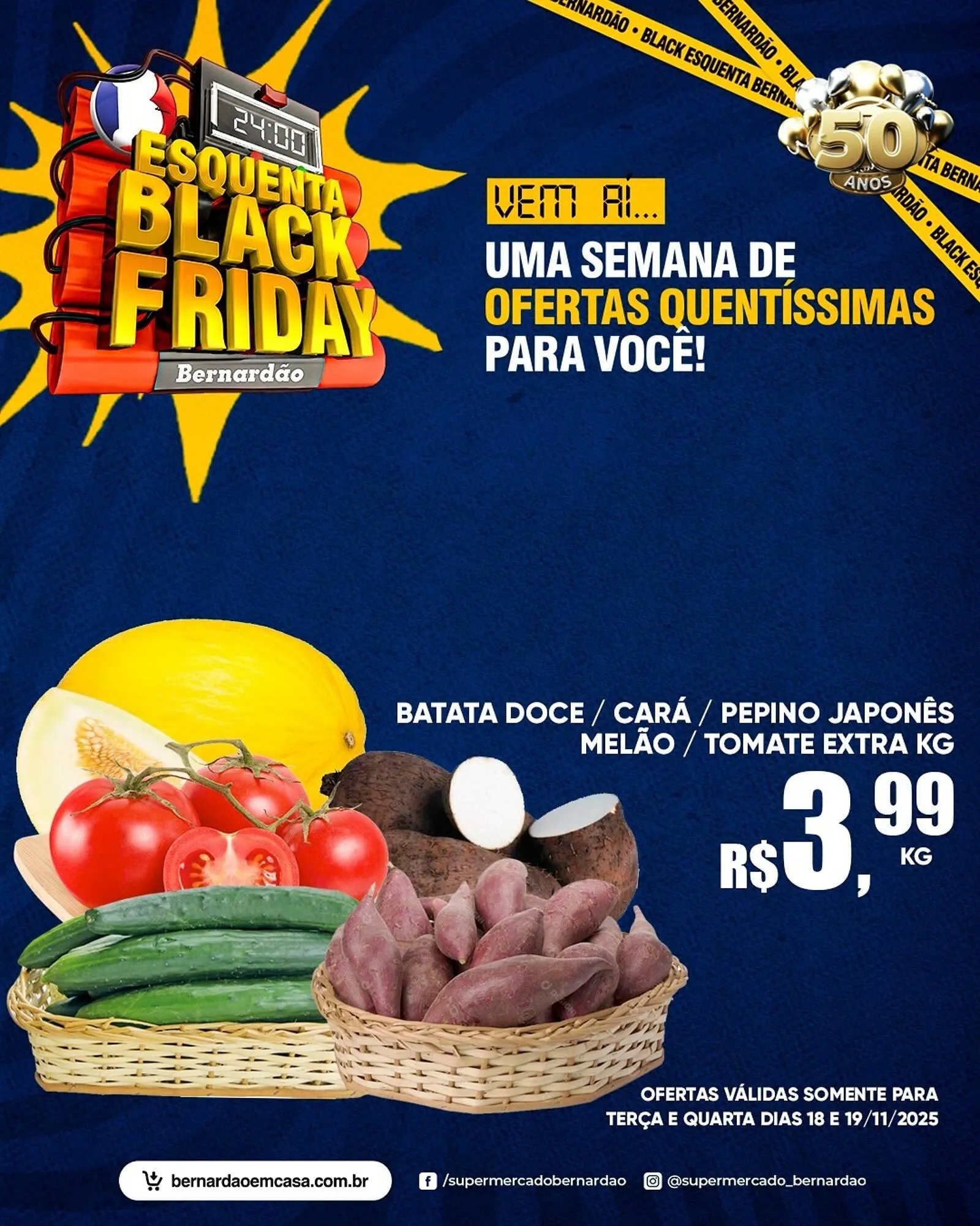 Encarte de Catálogo Supermercado Bernardão 18 de novembro até 19 de novembro 2025 - Pagina 4