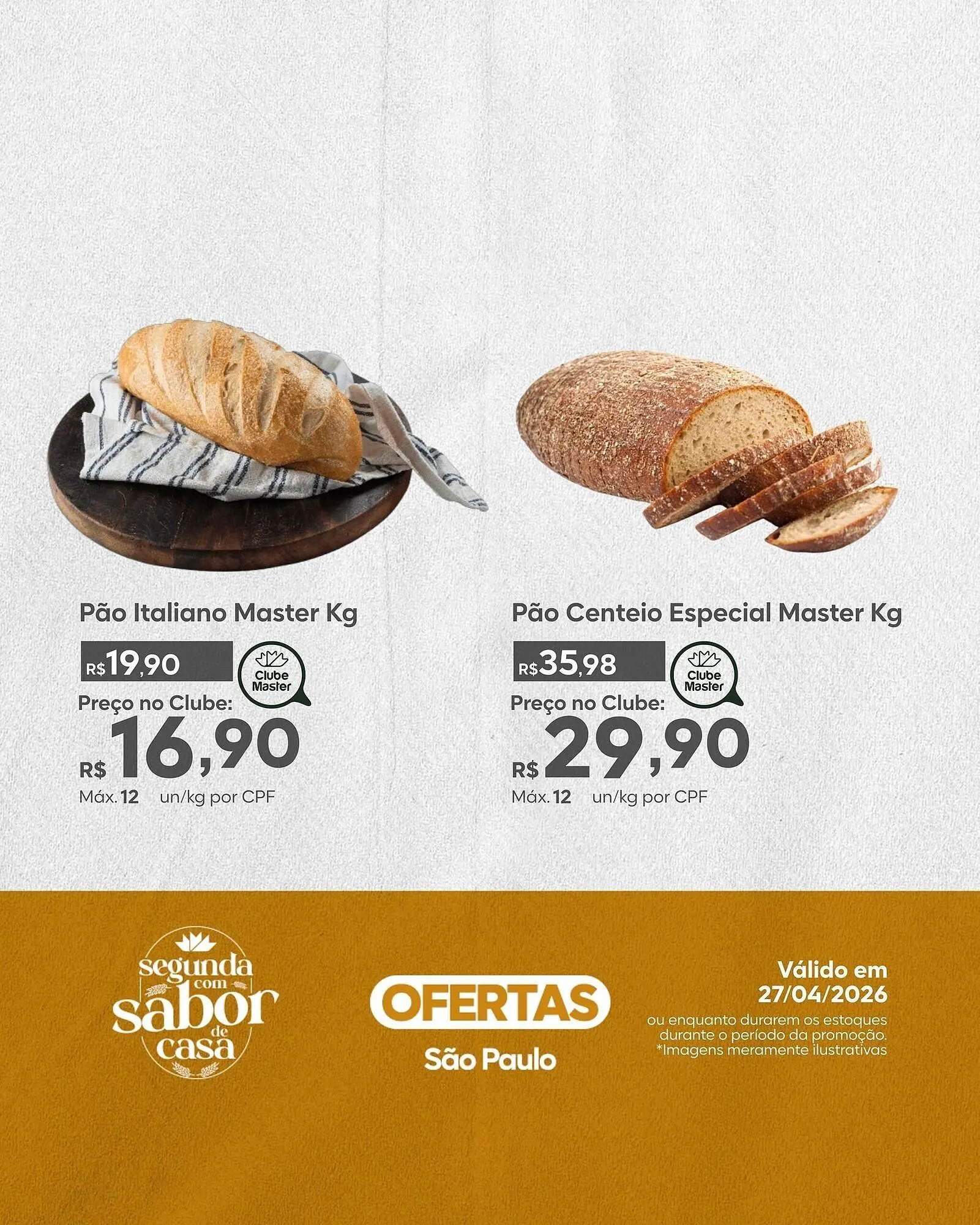 Encarte de Folheto Master Supermercados 27 de abril até 27 de abril 2026 - Pagina 3