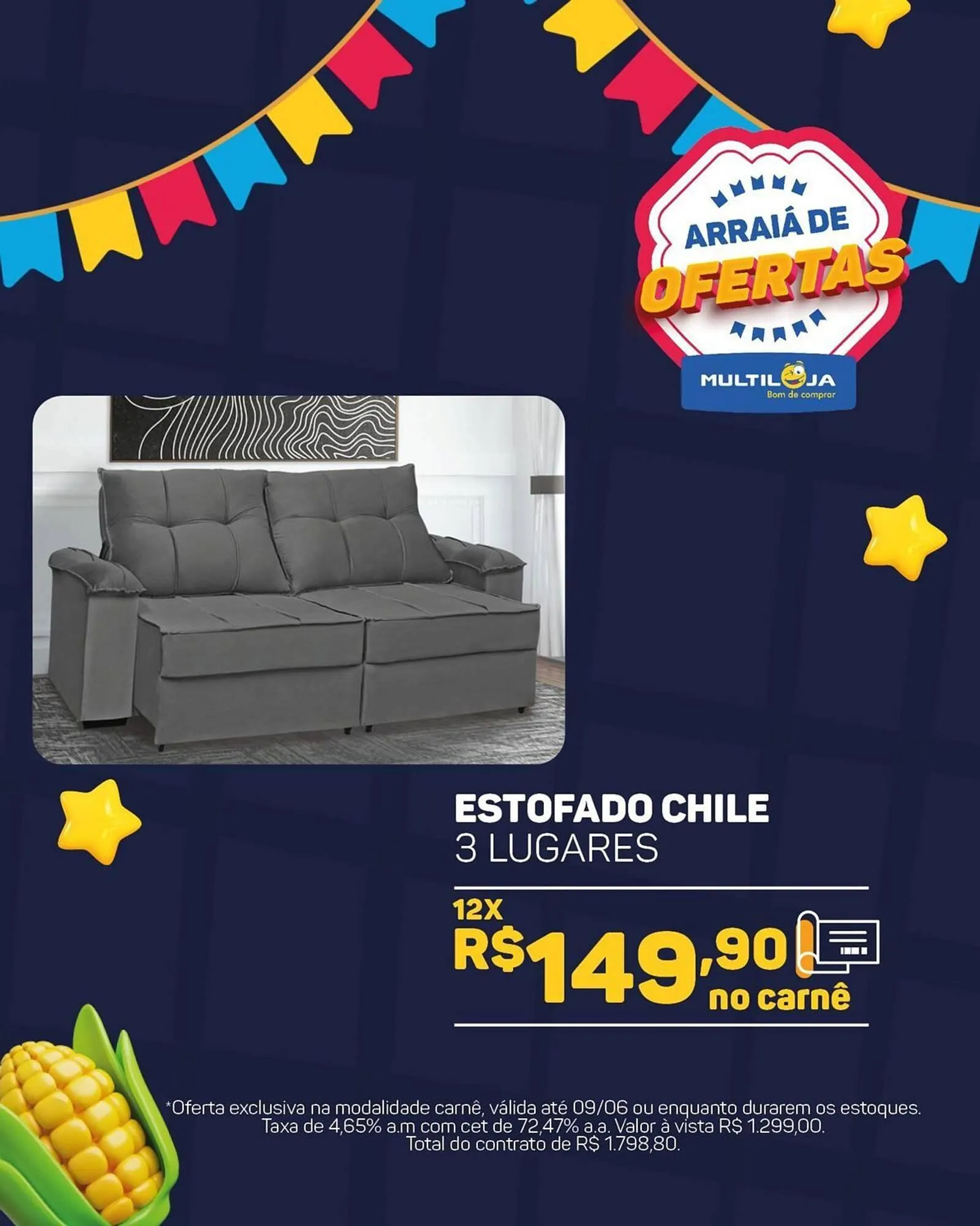 Encarte de Catálogo Multiloja 6 de junho até 9 de junho 2025 - Pagina 4