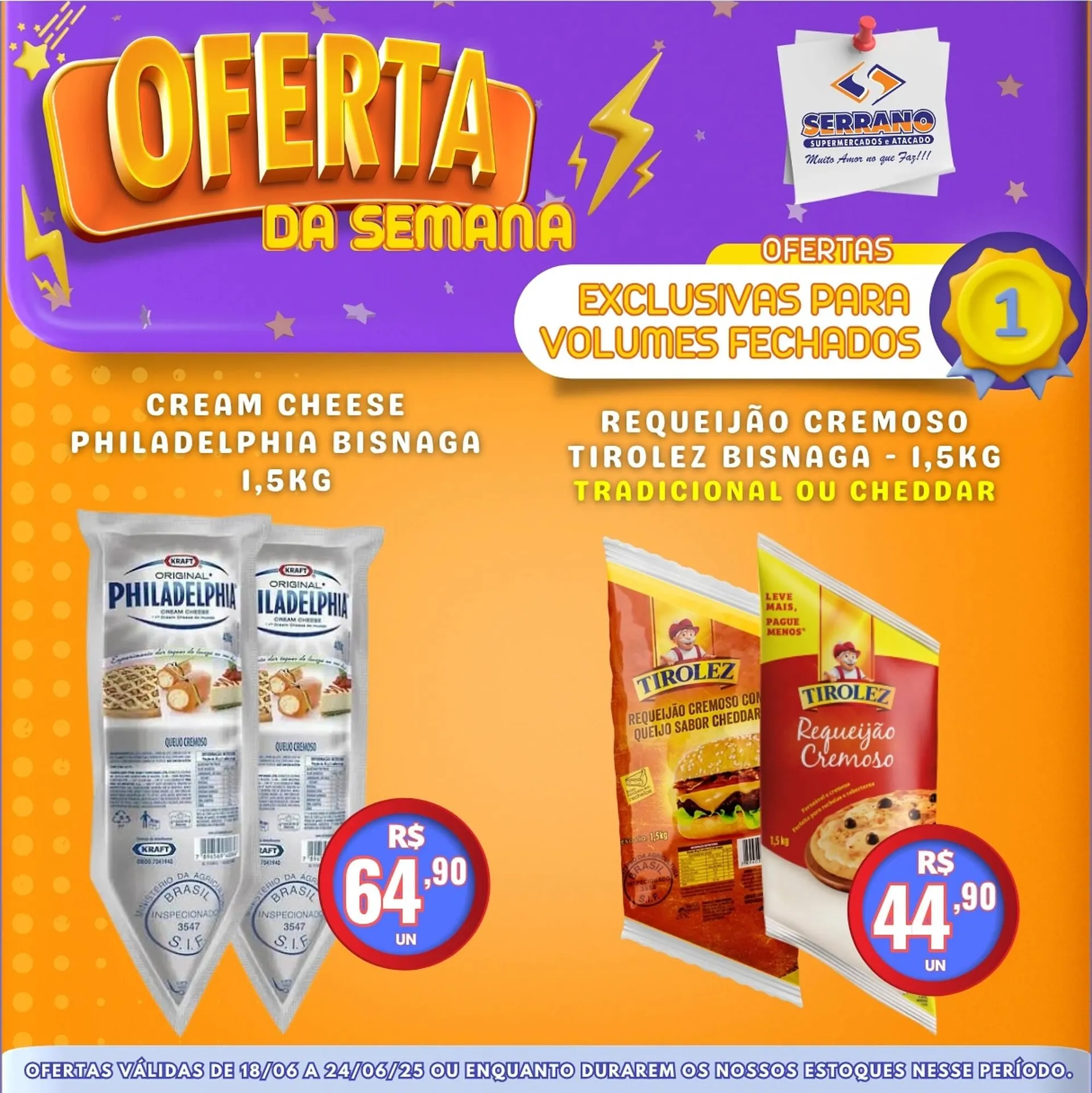 Encarte de Catálogo Serrano Supermercado 18 de junho até 24 de junho 2025 - Pagina 5