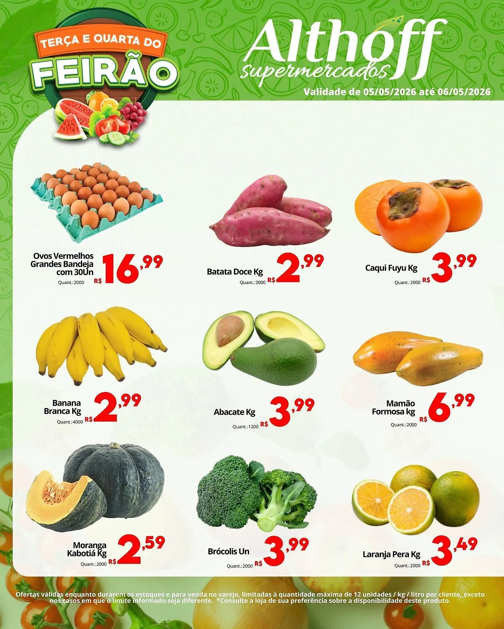 Encarte de Encarte Althoff Supermercados 5 de maio até 6 de maio 2026 - Pagina 1