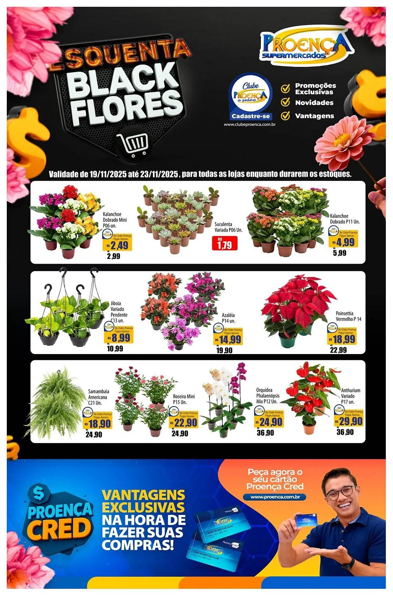 Encarte de Catálogo Proença Supermercados 19 de novembro até 23 de novembro 2025 - Pagina 1