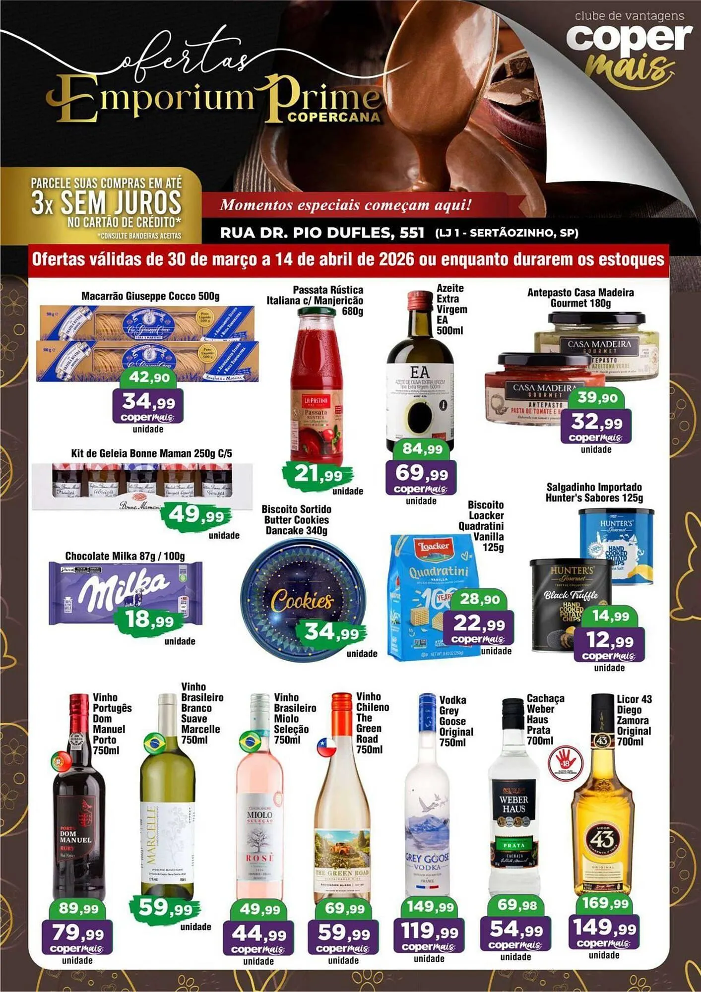 Encarte de Tabloide Copercana 30 de março até 14 de abril 2026 - Pagina 1