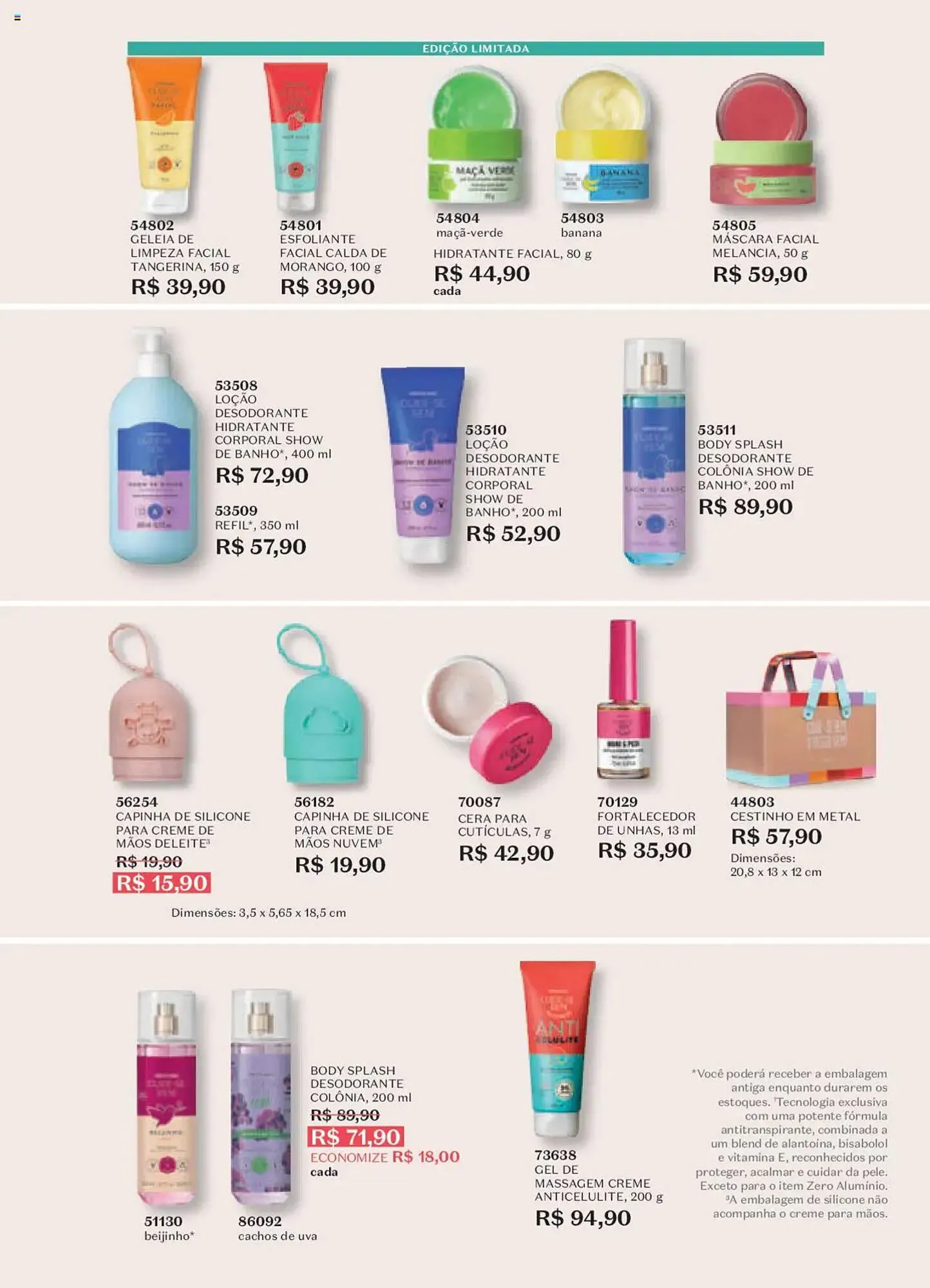 Encarte de Catálogo O Boticário 13 de outubro até 3 de novembro 2025 - Pagina 40