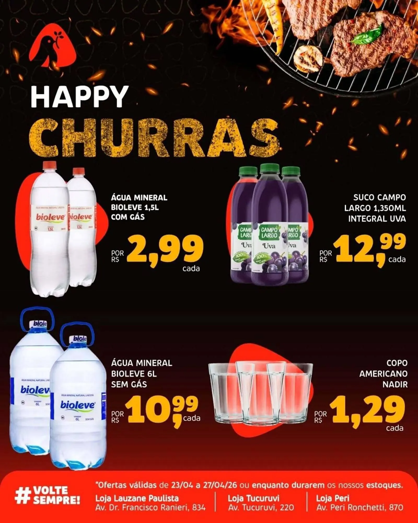 Encarte de Catálogo Trimais Supermercado 23 de abril até 27 de abril 2026 - Pagina 3