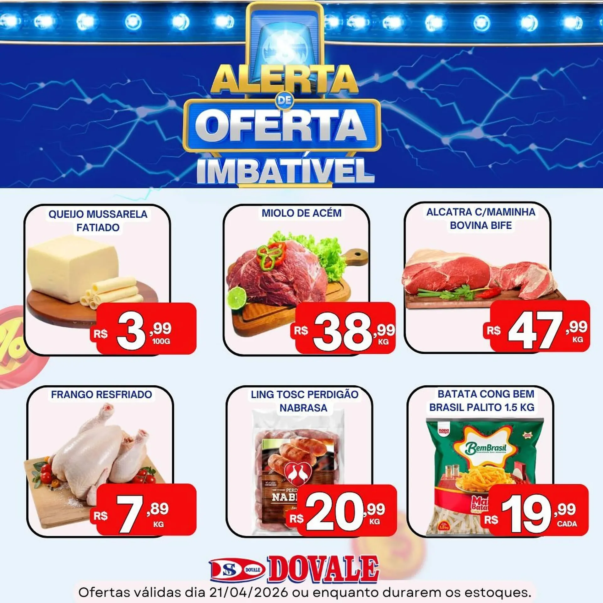 Encarte de Folheto Dovale 21 de abril até 21 de abril 2026 - Pagina 1