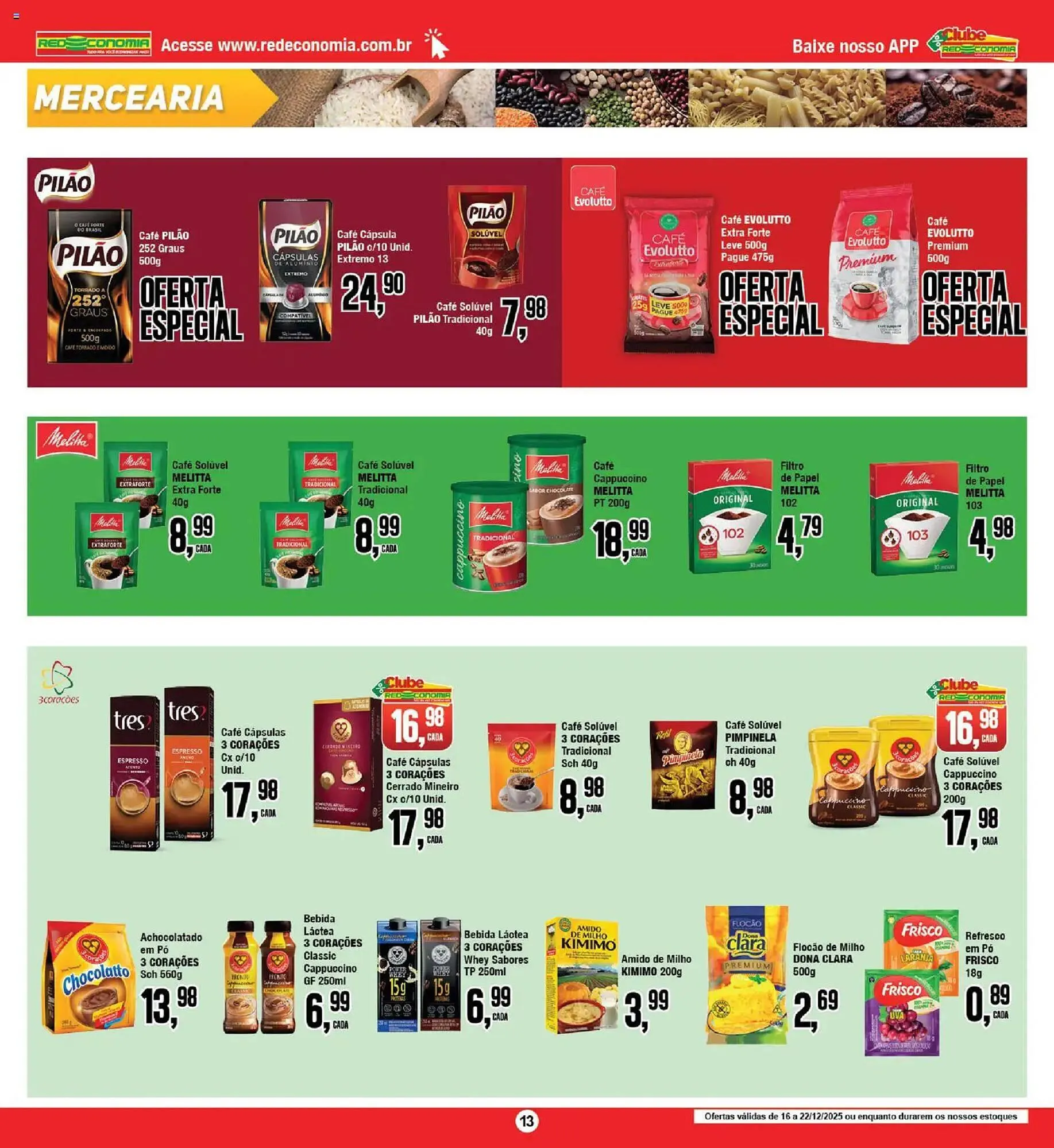 Encarte de Encarte Redeconomia 16 de dezembro até 22 de dezembro 2025 - Pagina 13
