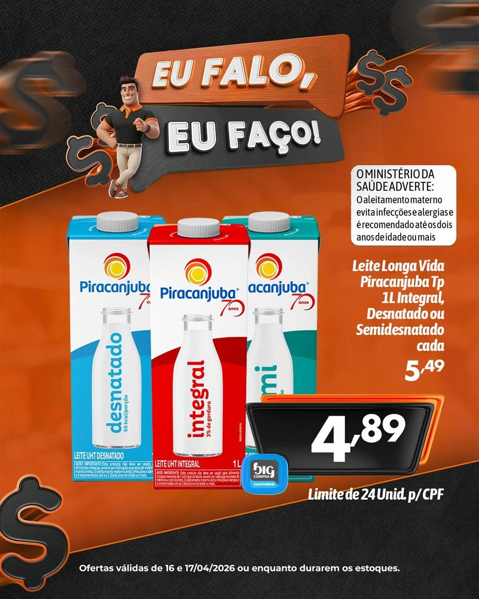 Encarte de Catálogo Supermercados Big Compra 16 de abril até 17 de abril 2026 - Pagina 6