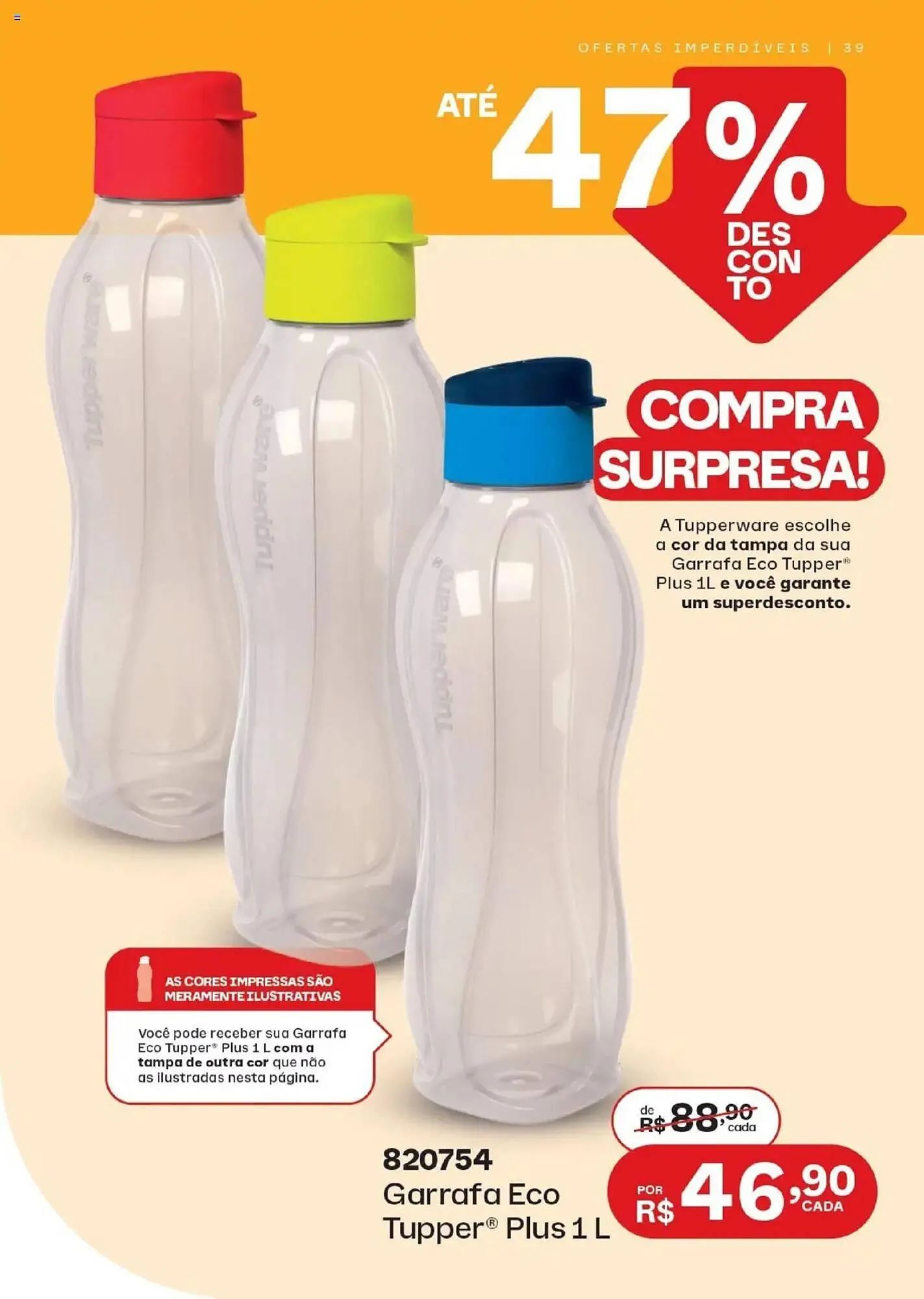 Encarte de Catálogo Tupperware 16 de junho até 14 de agosto 2025 - Pagina 39
