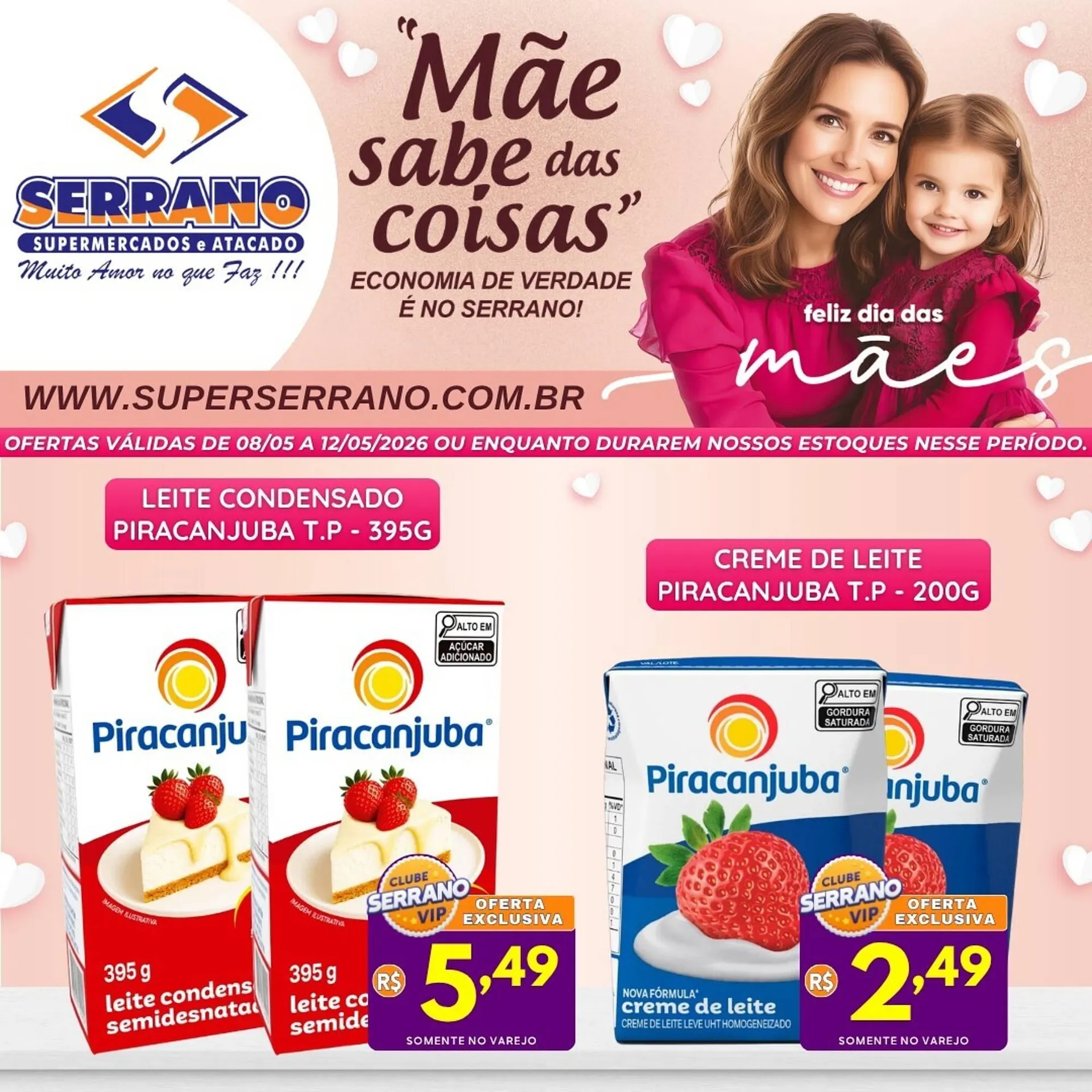 Encarte de Catálogo Serrano Supermercado 8 de maio até 12 de maio 2026 - Pagina 7
