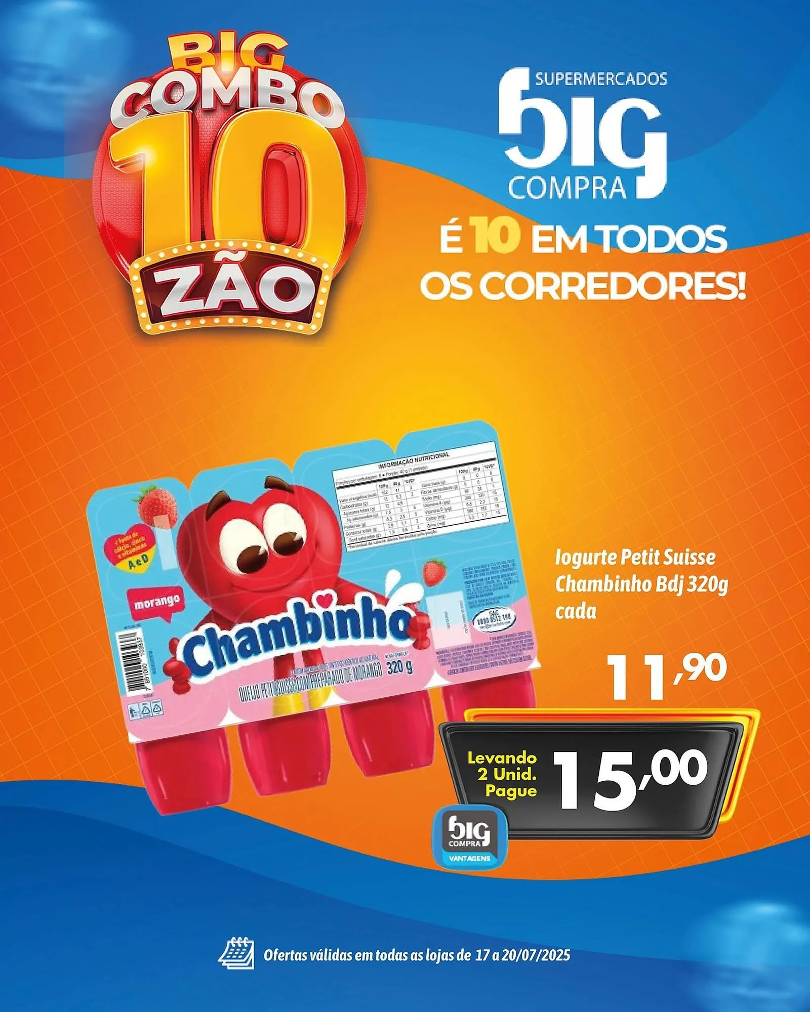 Encarte de Catálogo Supermercados Big Compra 17 de julho até 20 de julho 2025 - Pagina 3