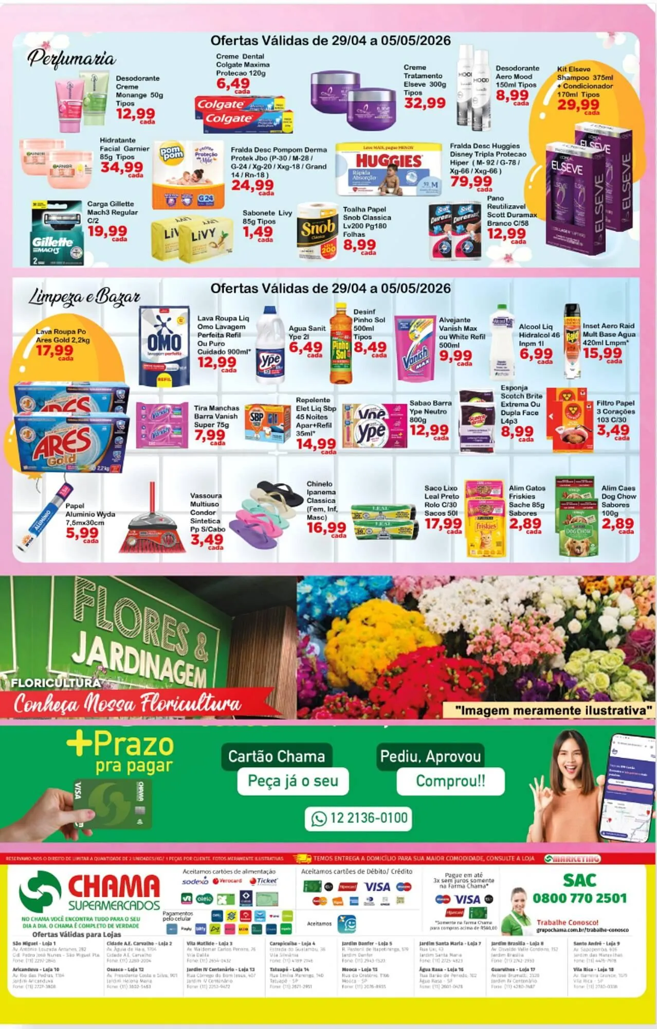 Encarte de Catálogo Chama Supermercados 29 de abril até 5 de maio 2026 - Pagina 4