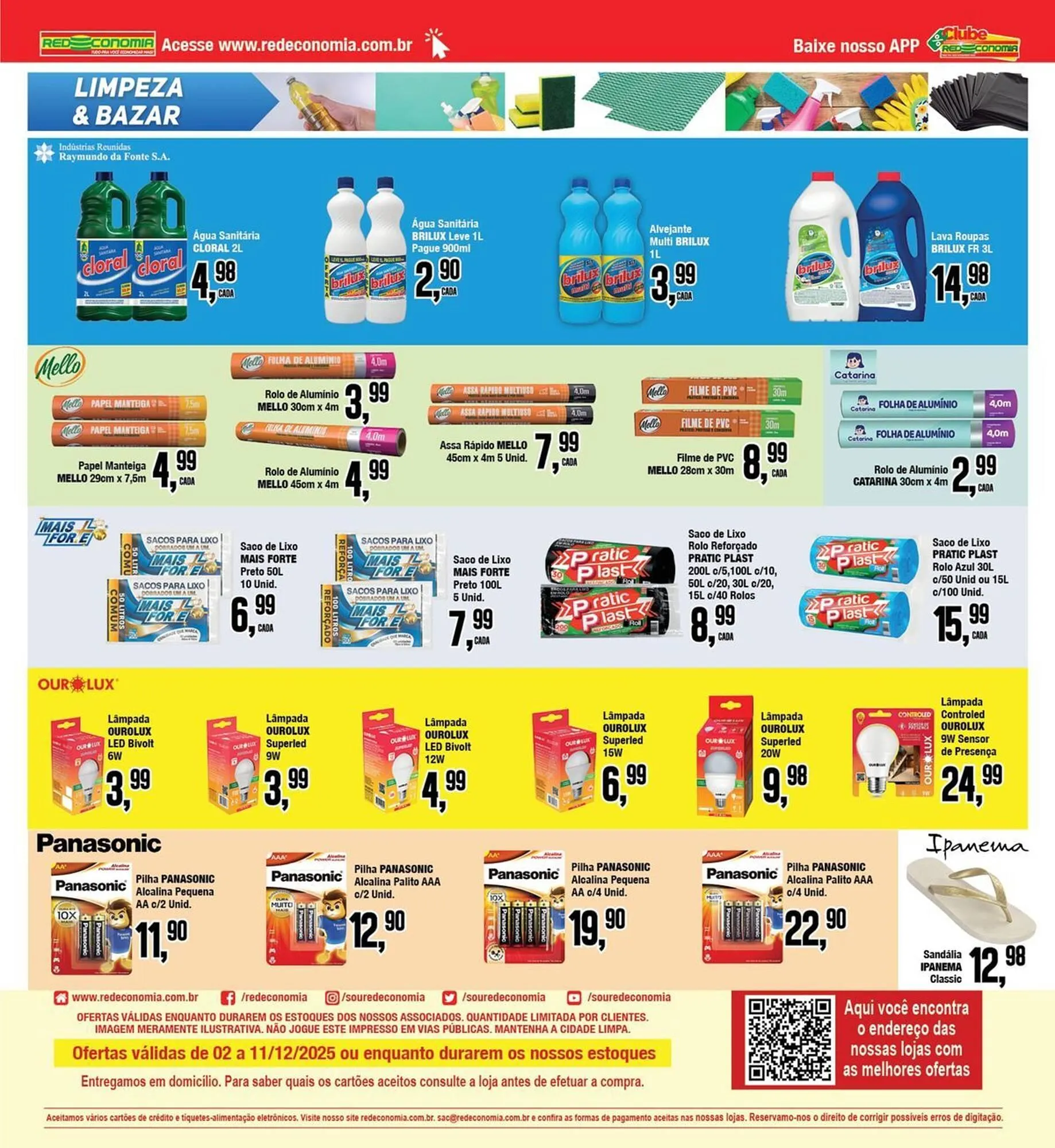 Encarte de Encarte Rede Economia 4 de dezembro até 11 de dezembro 2025 - Pagina 25