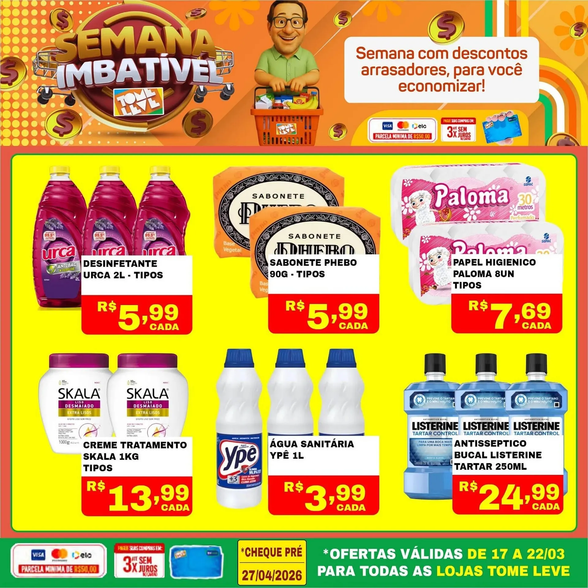 Encarte de Catálogo Tome Leve 17 de março até 22 de março 2026 - Pagina 2