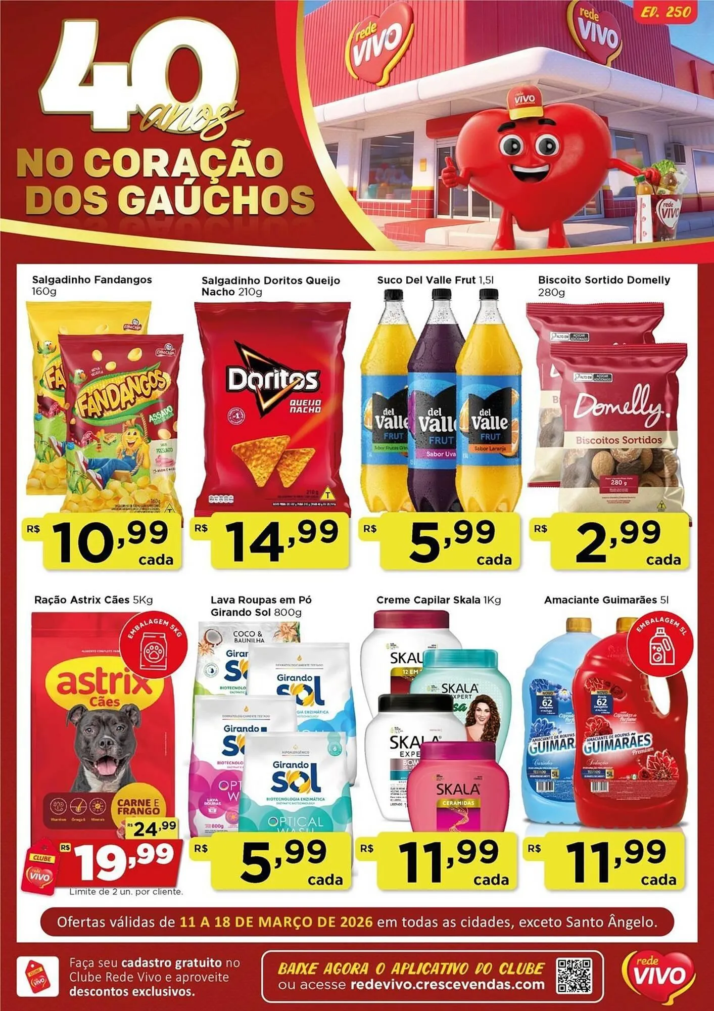 Encarte de Encarte Rede Vivo 11 de março até 18 de março 2026 - Pagina 1