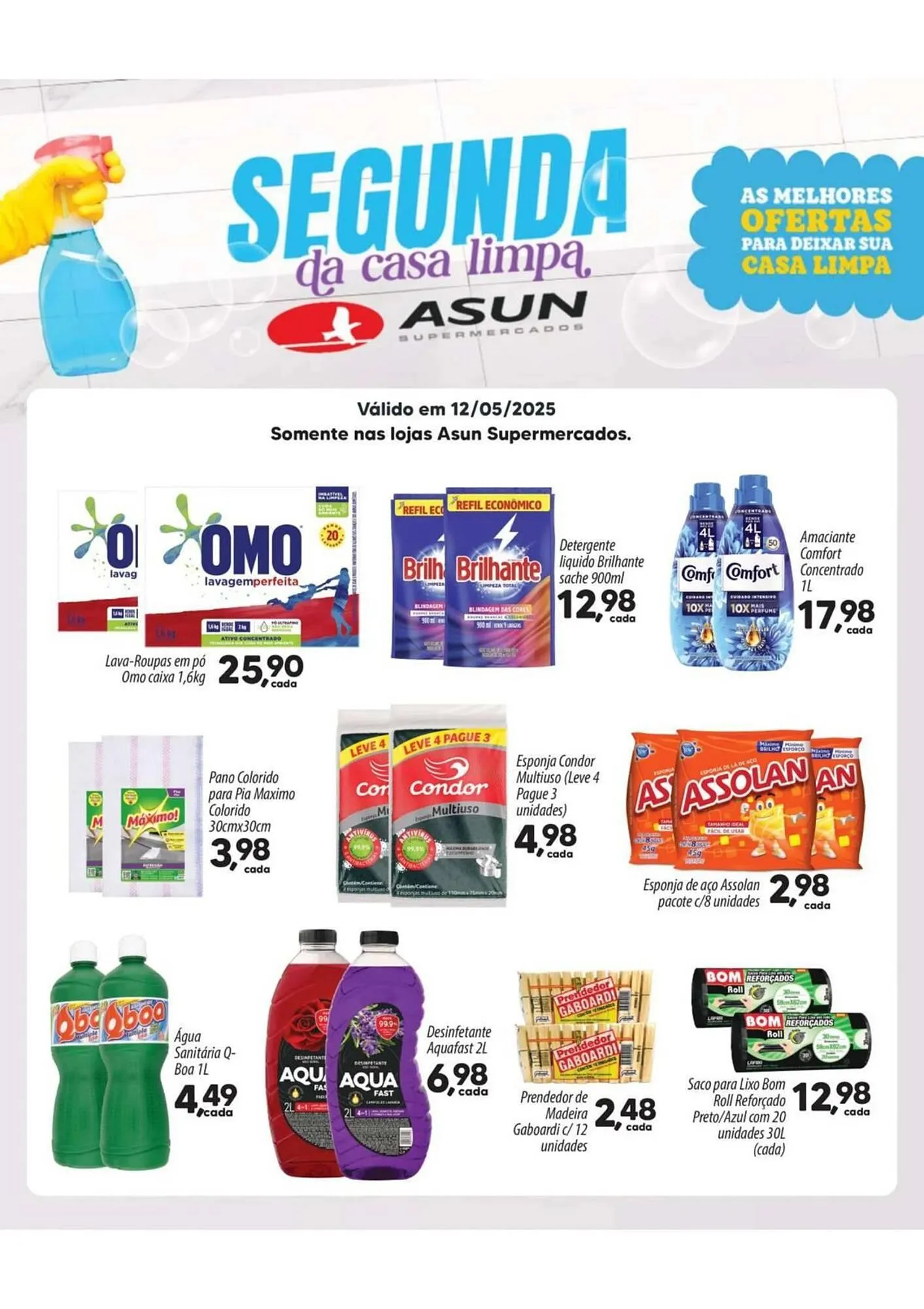 Encarte de Catálogo Asun 13 de maio até 18 de maio 2025 - Pagina 1