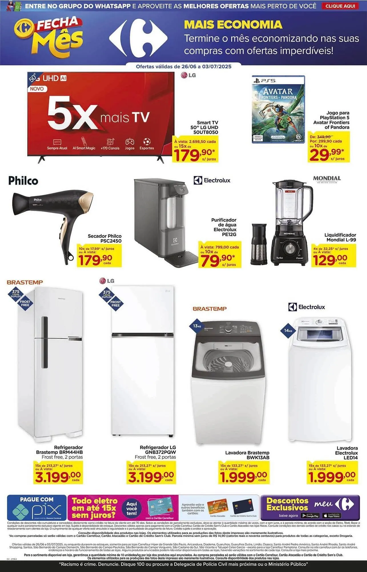 Encarte de Catálogo Carrefour 26 de junho até 3 de julho 2025 - Pagina 10