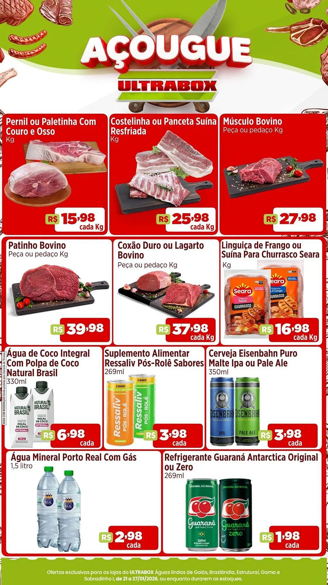 Encarte de Panfleto Ultrabox 21 de janeiro até 27 de janeiro 2026 - Pagina 2