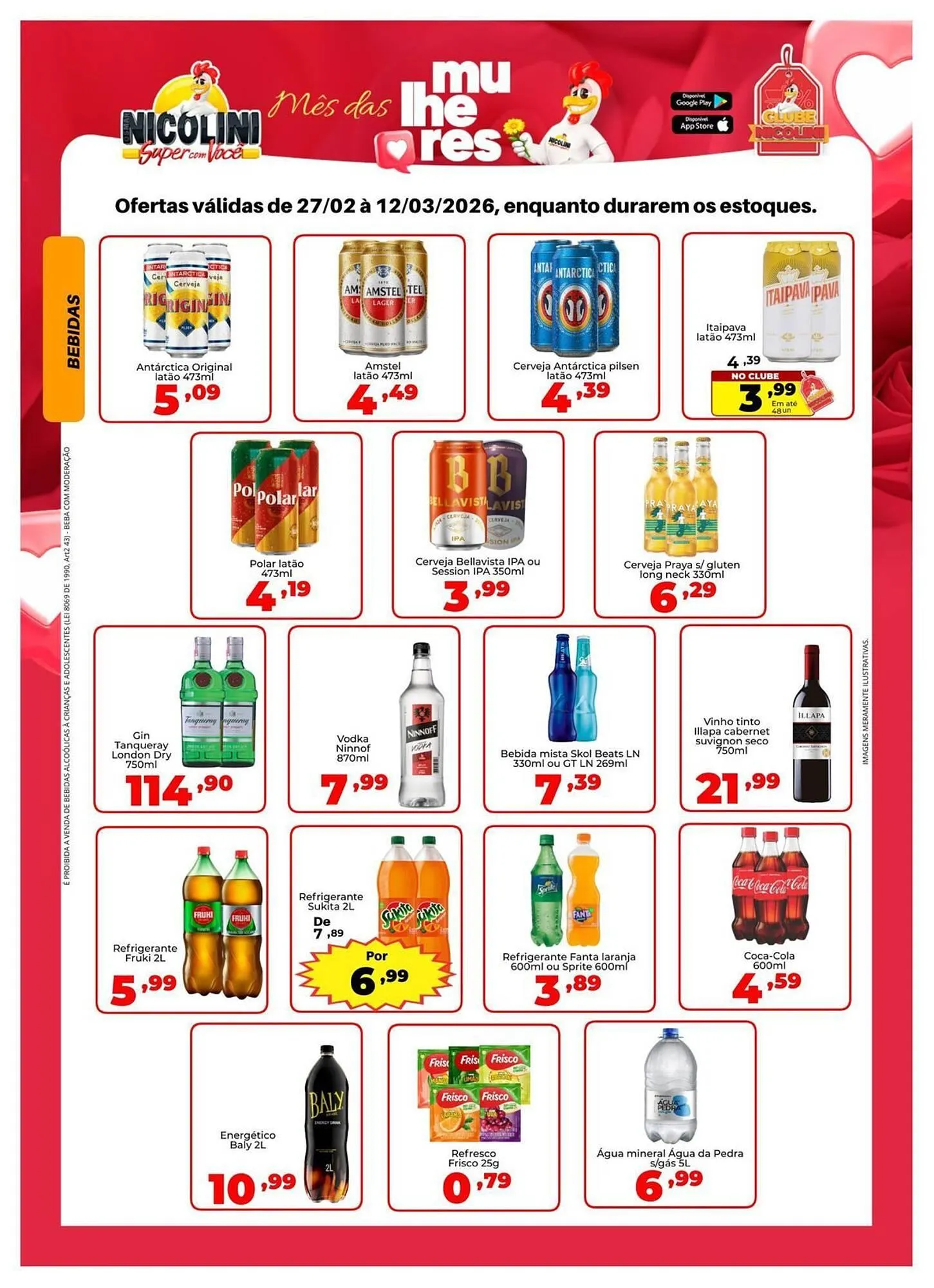 Encarte de Catálogo Super Nicolini 27 de fevereiro até 12 de março 2026 - Pagina 6