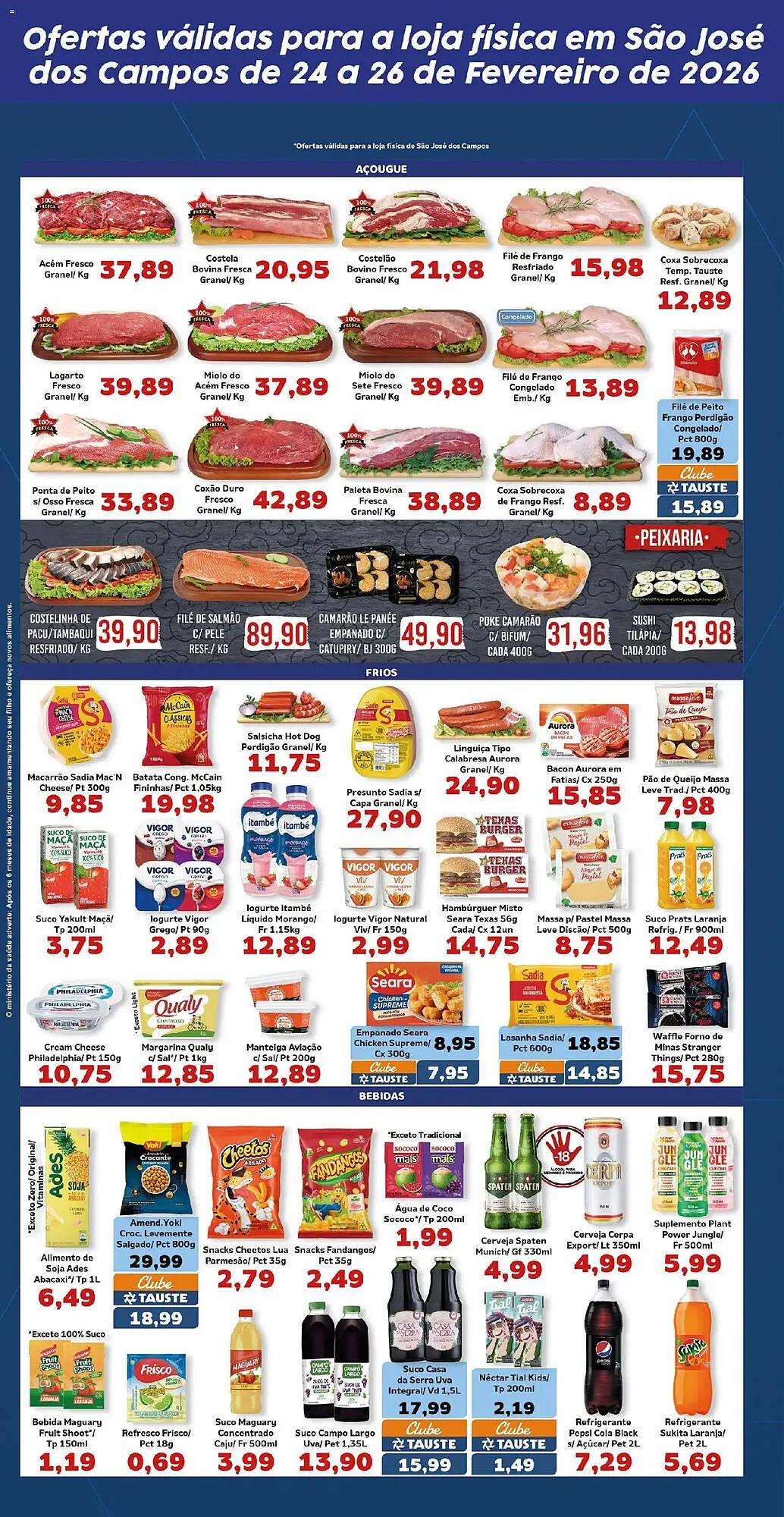 Encarte de Catálogo Supermercados Tauste 24 de fevereiro até 27 de fevereiro 2026 - Pagina 4