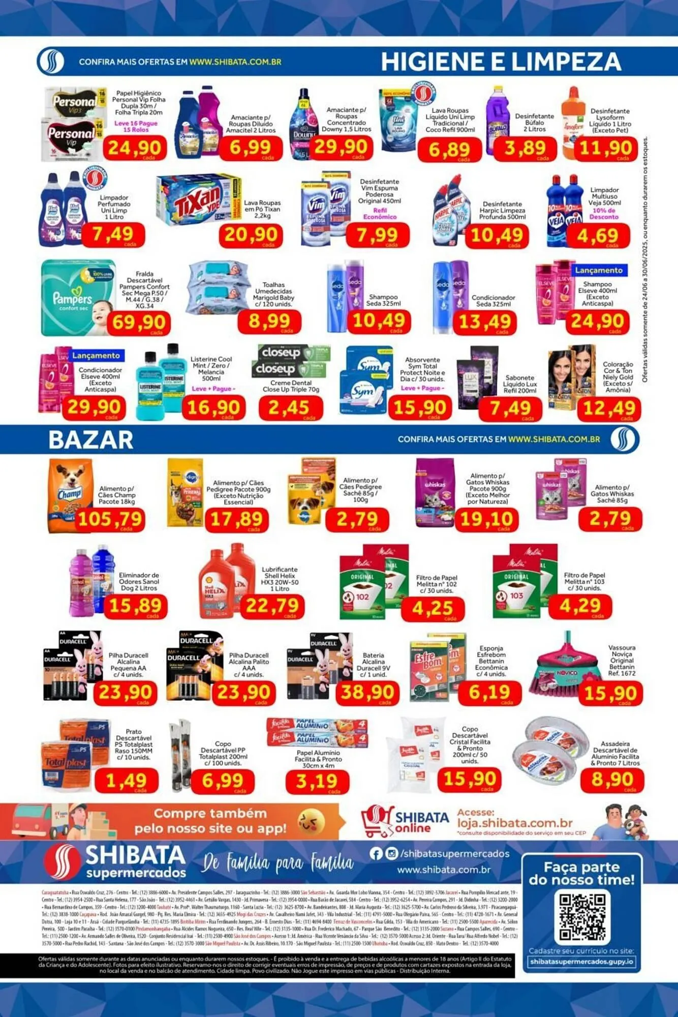Encarte de Catálogo Shibata Supermercados 24 de junho até 30 de junho 2025 - Pagina 4