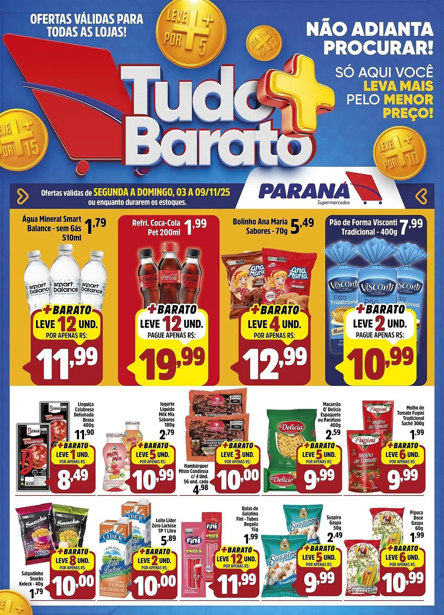 Folheto Supermercado Paraná - 1