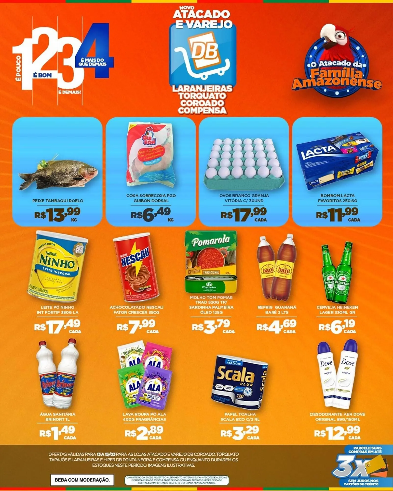 Encarte de Catálogo DB Supermercados 13 de março até 15 de março 2026 - Pagina 3