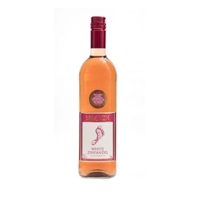 Vino Rosado White Zinfandel Barefoot 75 Cl