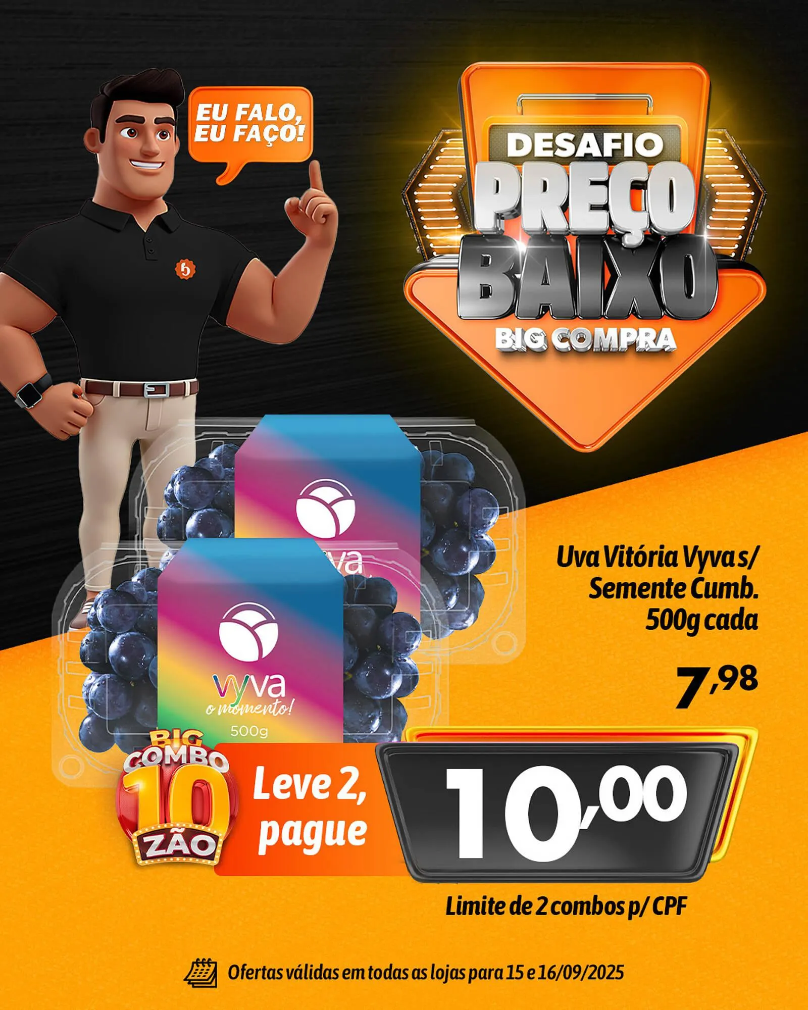 Encarte de Catálogo Supermercados Big Compra 15 de setembro até 16 de setembro 2025 - Pagina 4