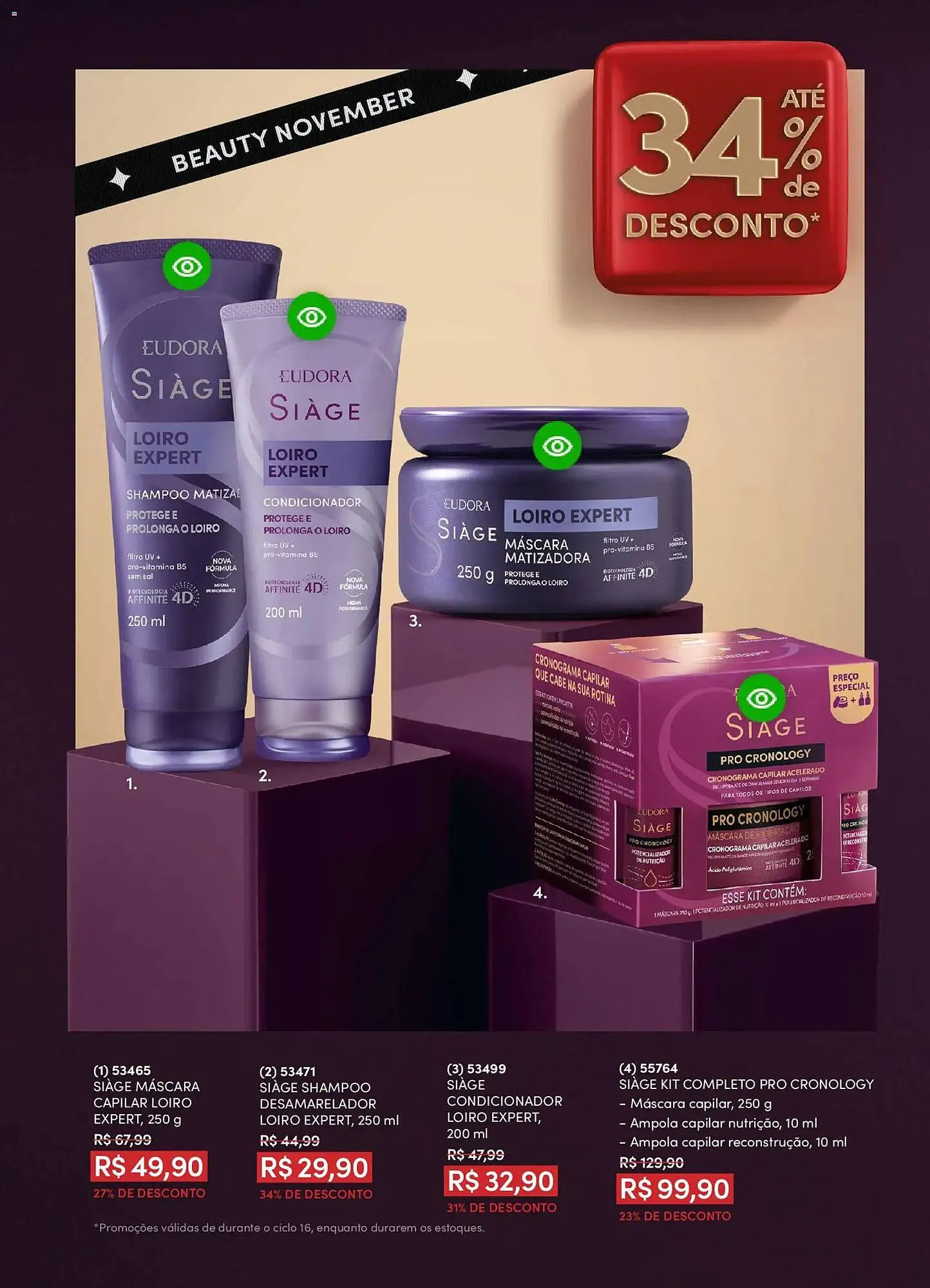 Encarte de Catálogo Eudora 29 de outubro até 27 de novembro 2025 - Pagina 123