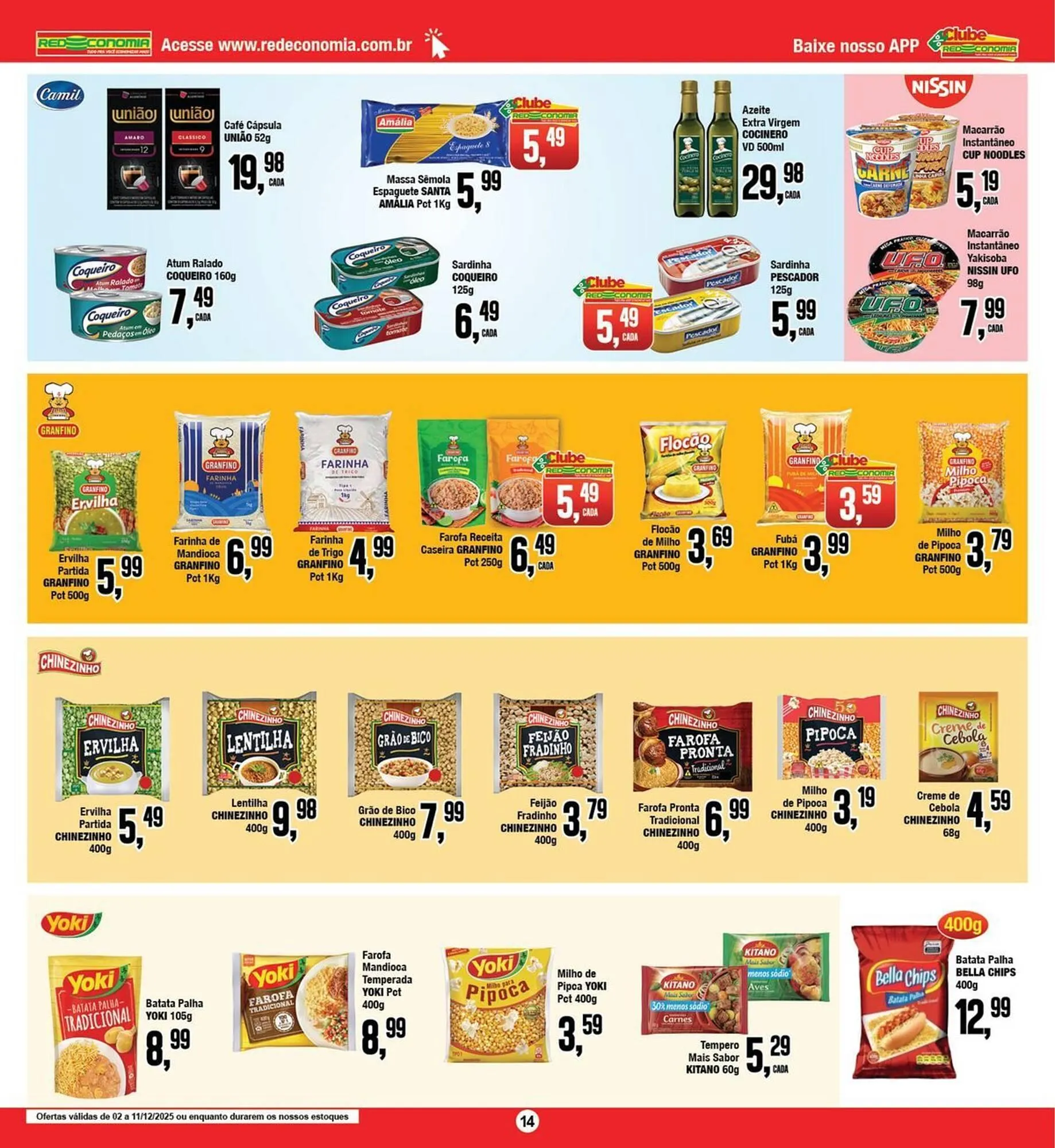 Encarte de Encarte Rede Economia 4 de dezembro até 11 de dezembro 2025 - Pagina 14