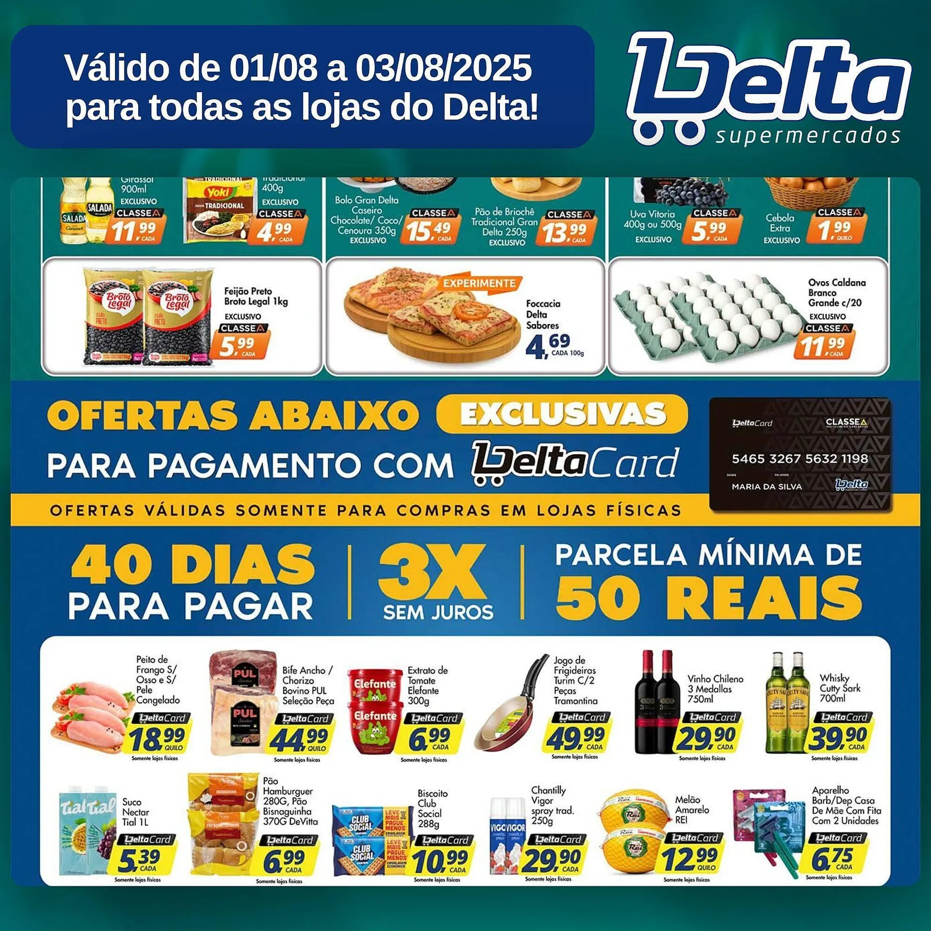 Encarte de Catálogo Delta Supermercados 1 de agosto até 2 de agosto 2025 - Pagina 5
