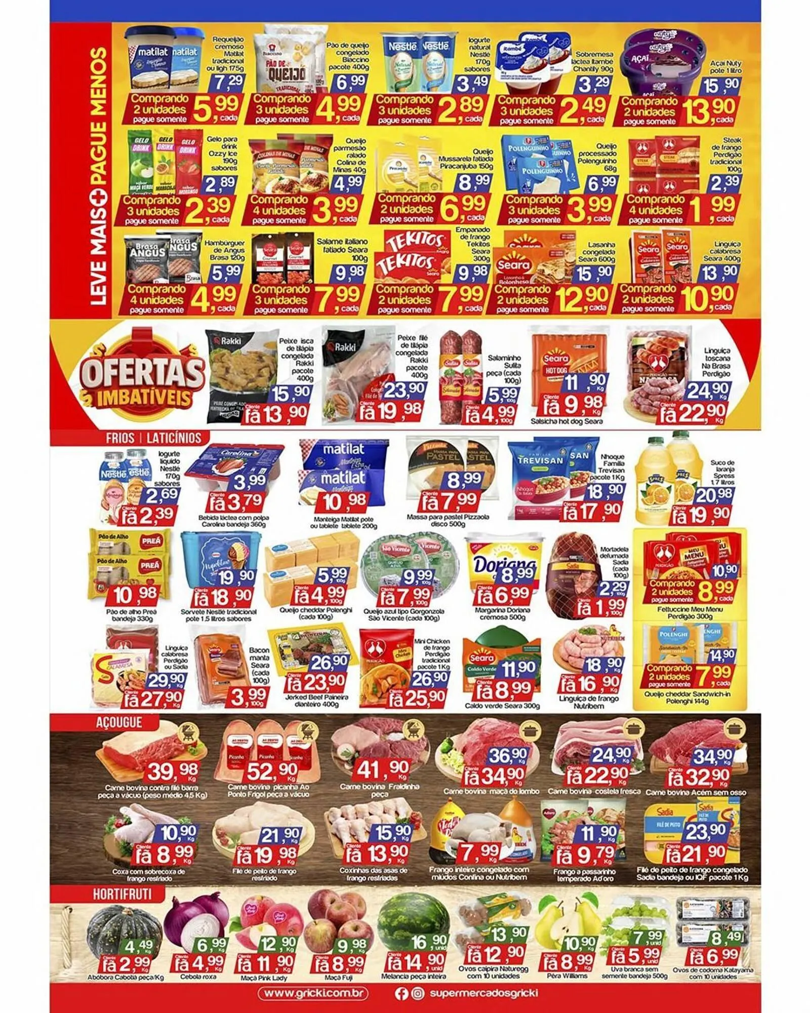 Encarte de Catálogo Supermercados Gricki 14 de agosto até 17 de agosto 2025 - Pagina 4