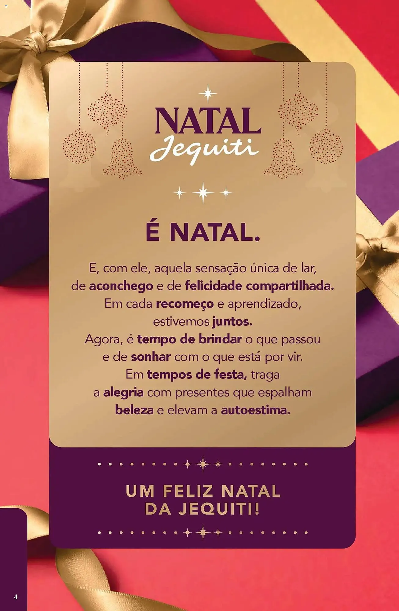 Encarte de Catálogo Jequiti 11 de novembro até 9 de dezembro 2025 - Pagina 4