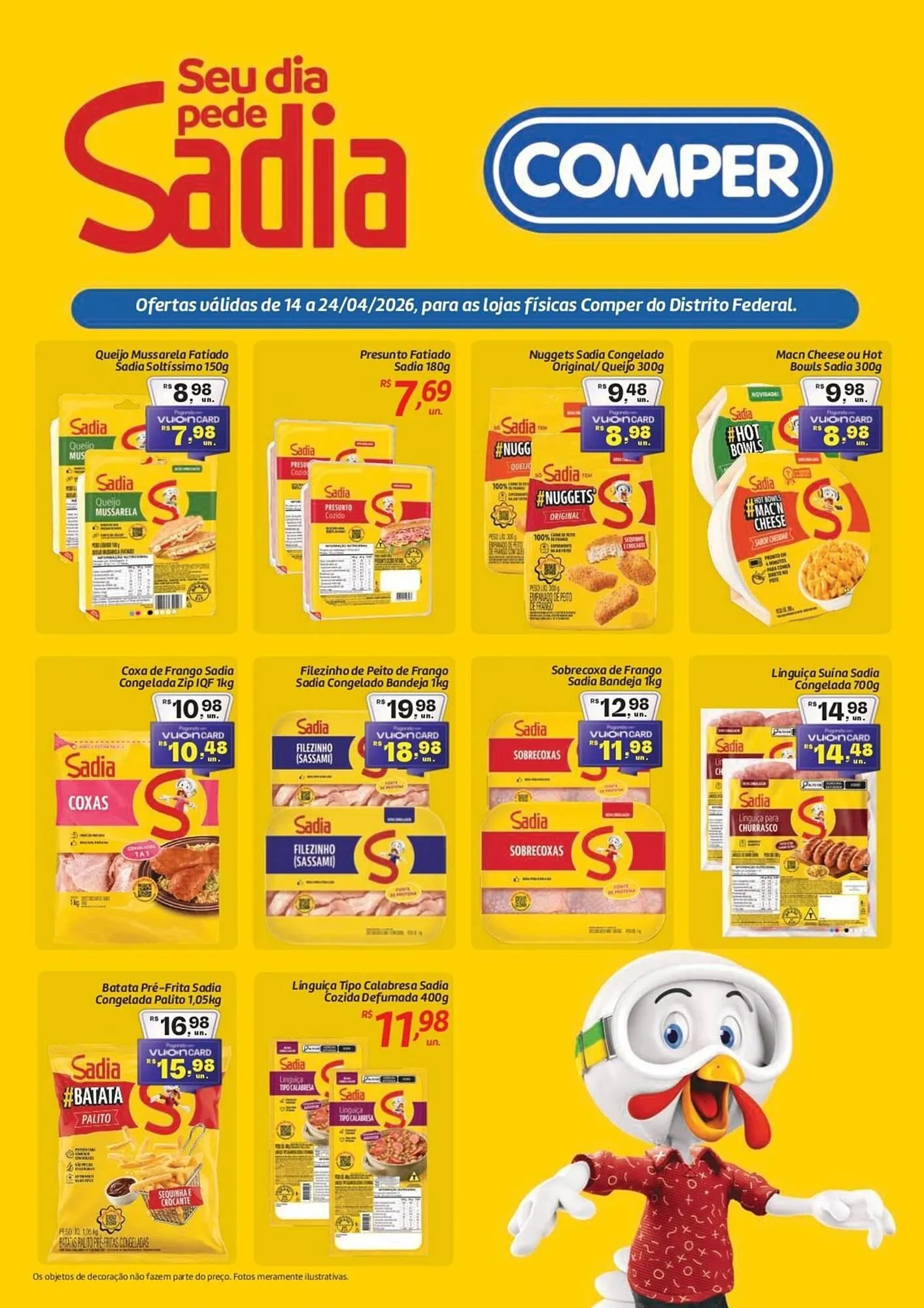 Encarte de Folheto Comper 14 de abril até 24 de abril 2026 - Pagina 1